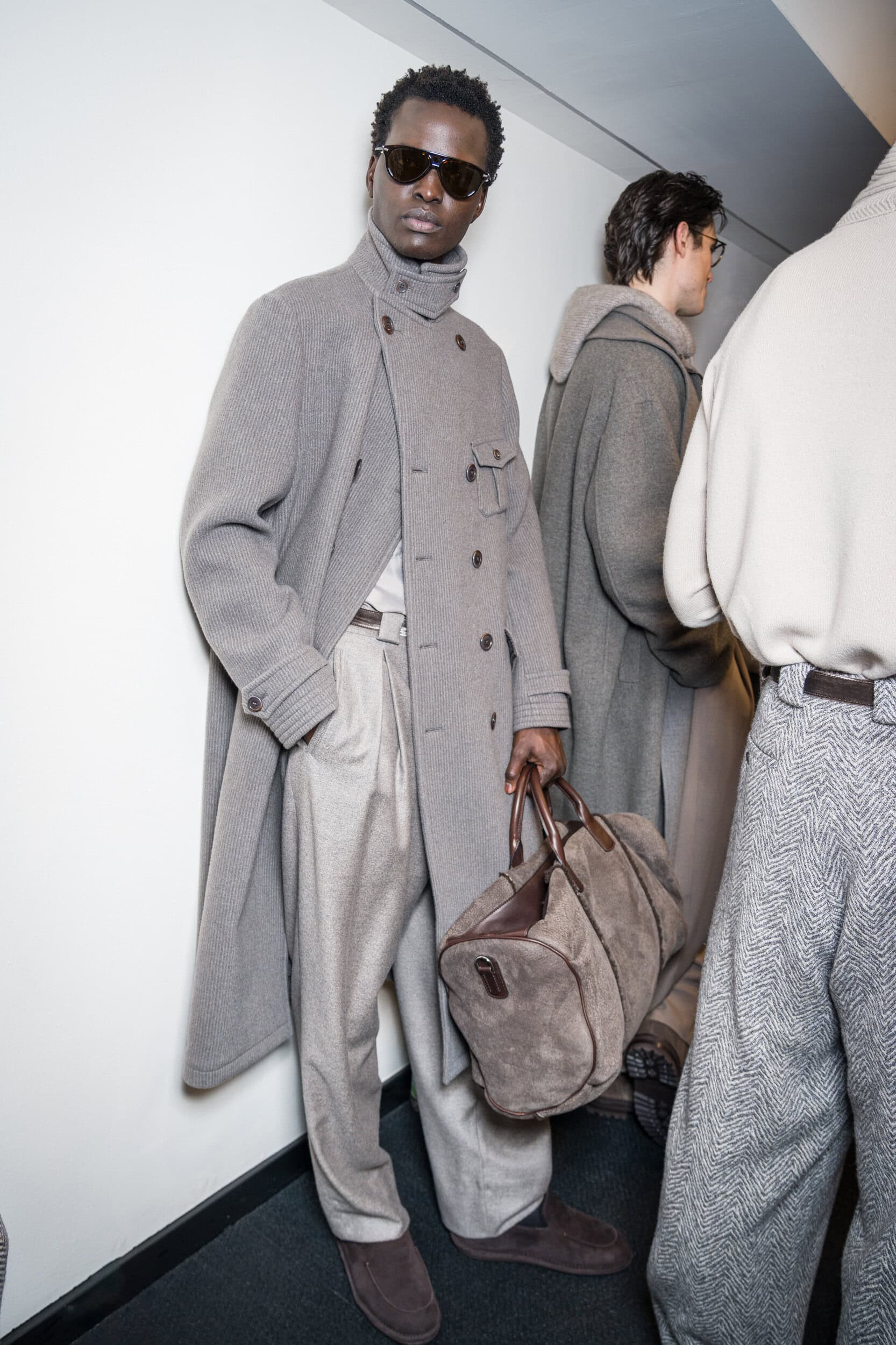 Giorgio Armani Fall 2026 Men’s Fashion Show Backstage