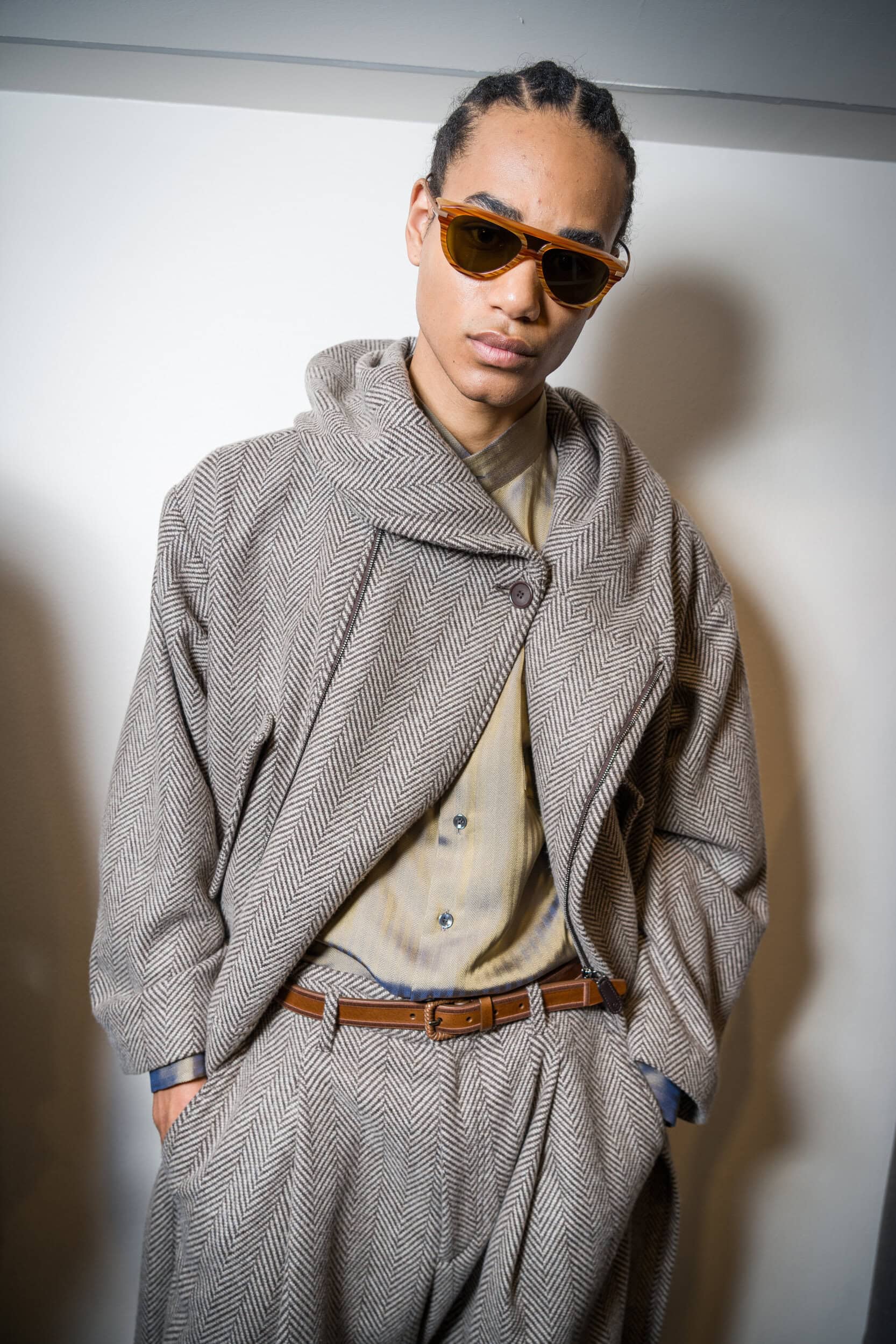 Giorgio Armani Fall 2026 Men’s Fashion Show Backstage