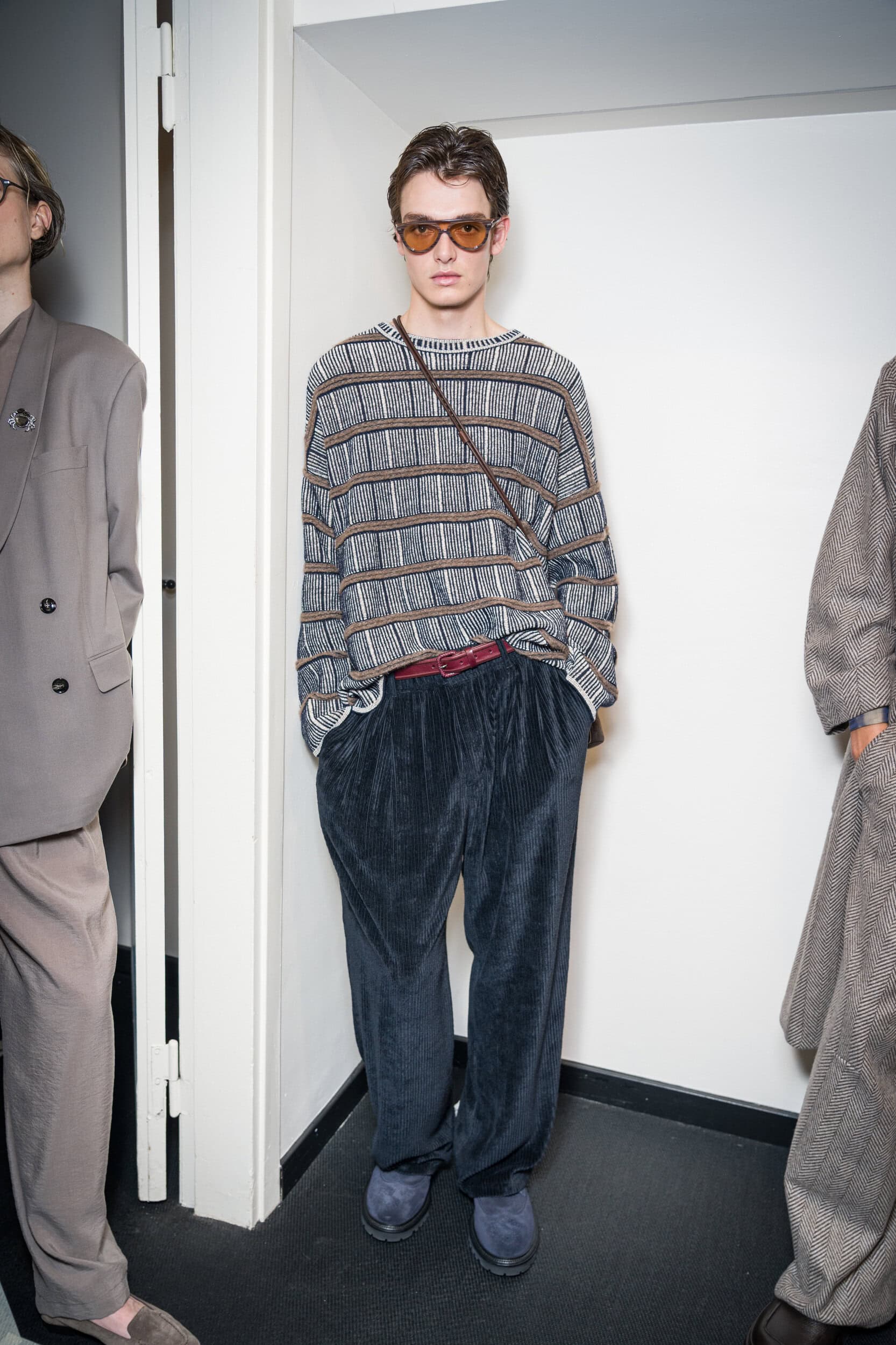 Giorgio Armani Fall 2026 Men’s Fashion Show Backstage