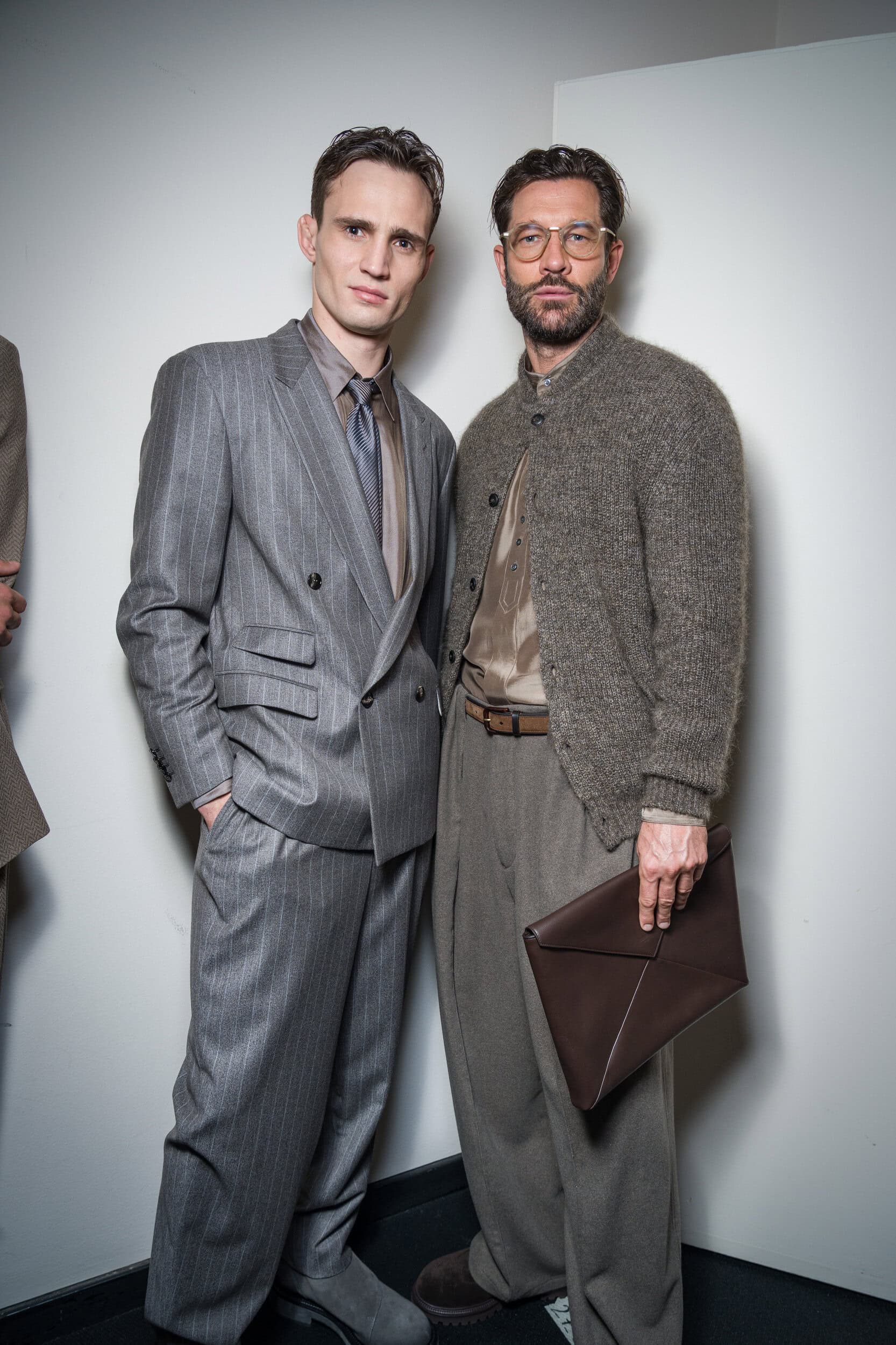 Giorgio Armani Fall 2026 Men’s Fashion Show Backstage