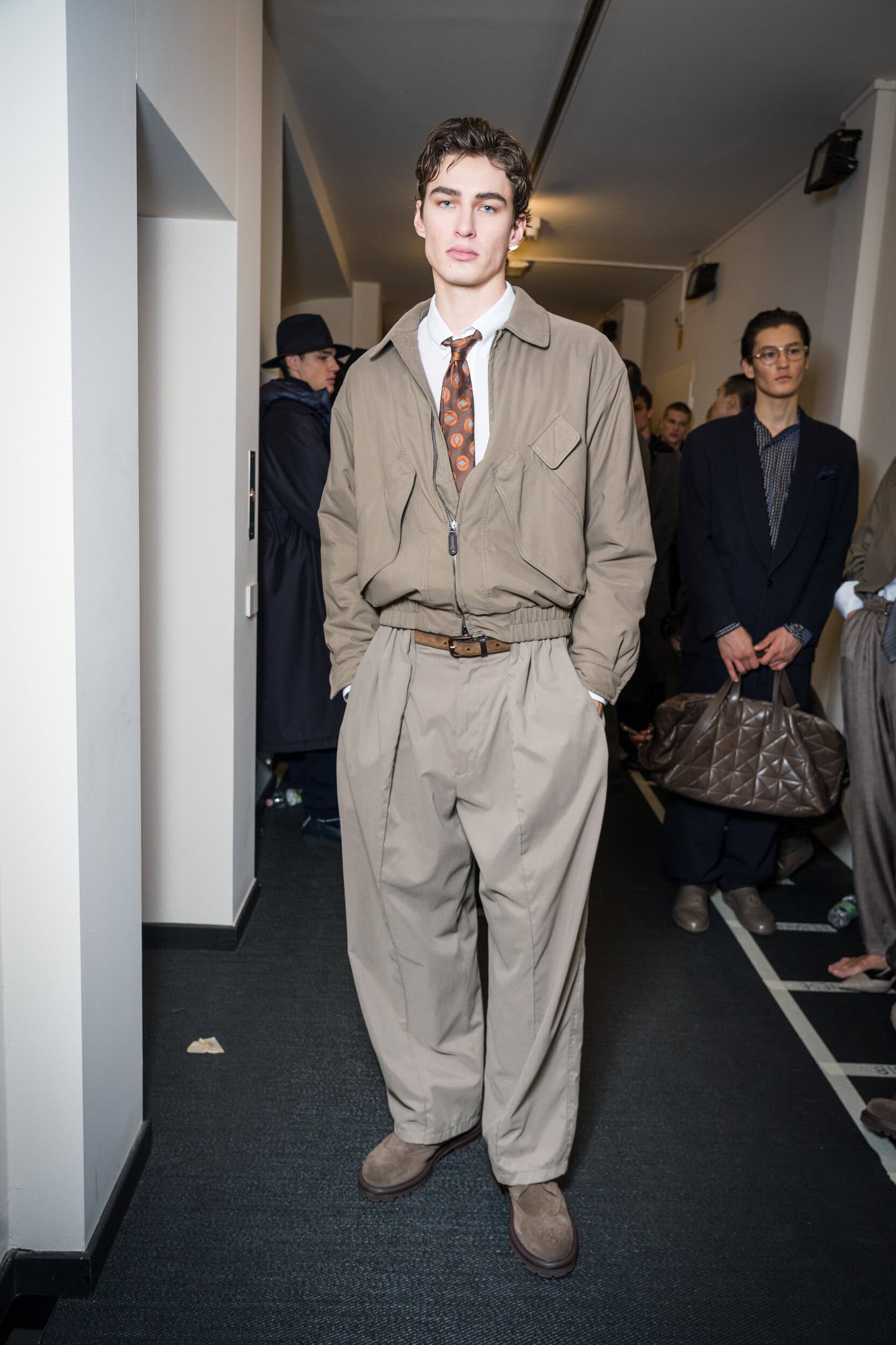 Giorgio Armani Fall 2026 Men’s Fashion Show Backstage