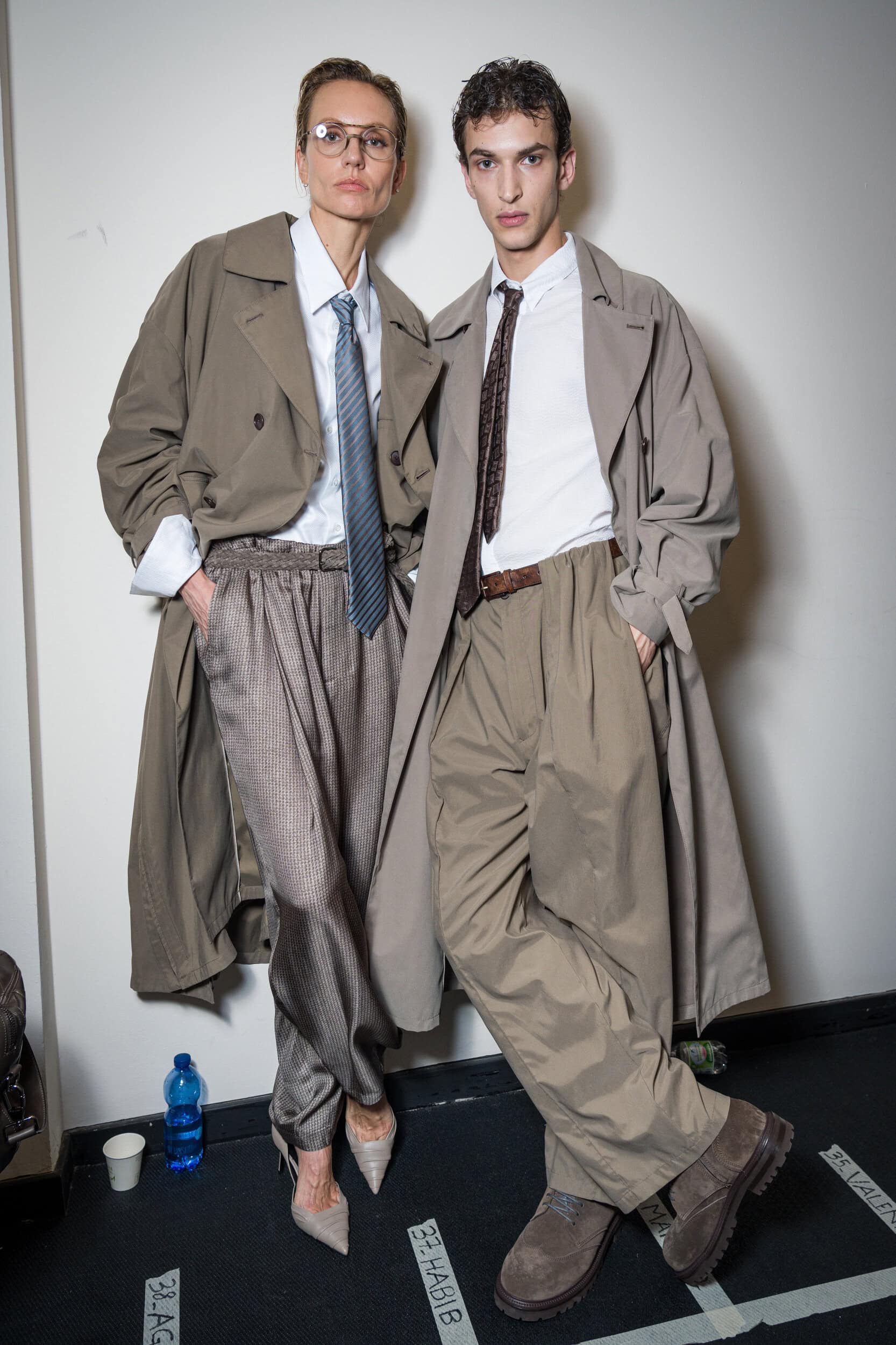 Giorgio Armani Fall 2026 Men’s Fashion Show Backstage