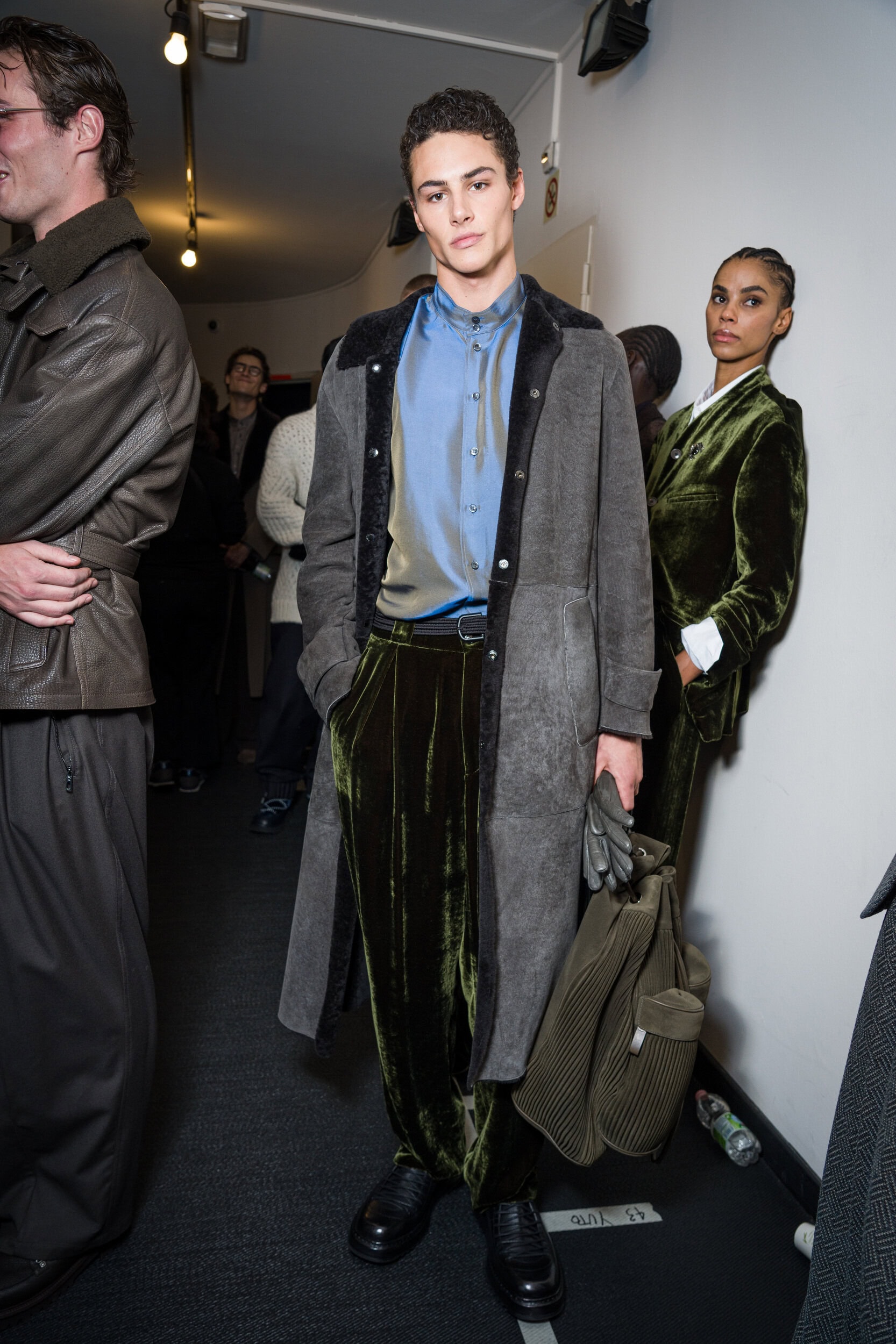 Giorgio Armani Fall 2026 Men’s Fashion Show Backstage