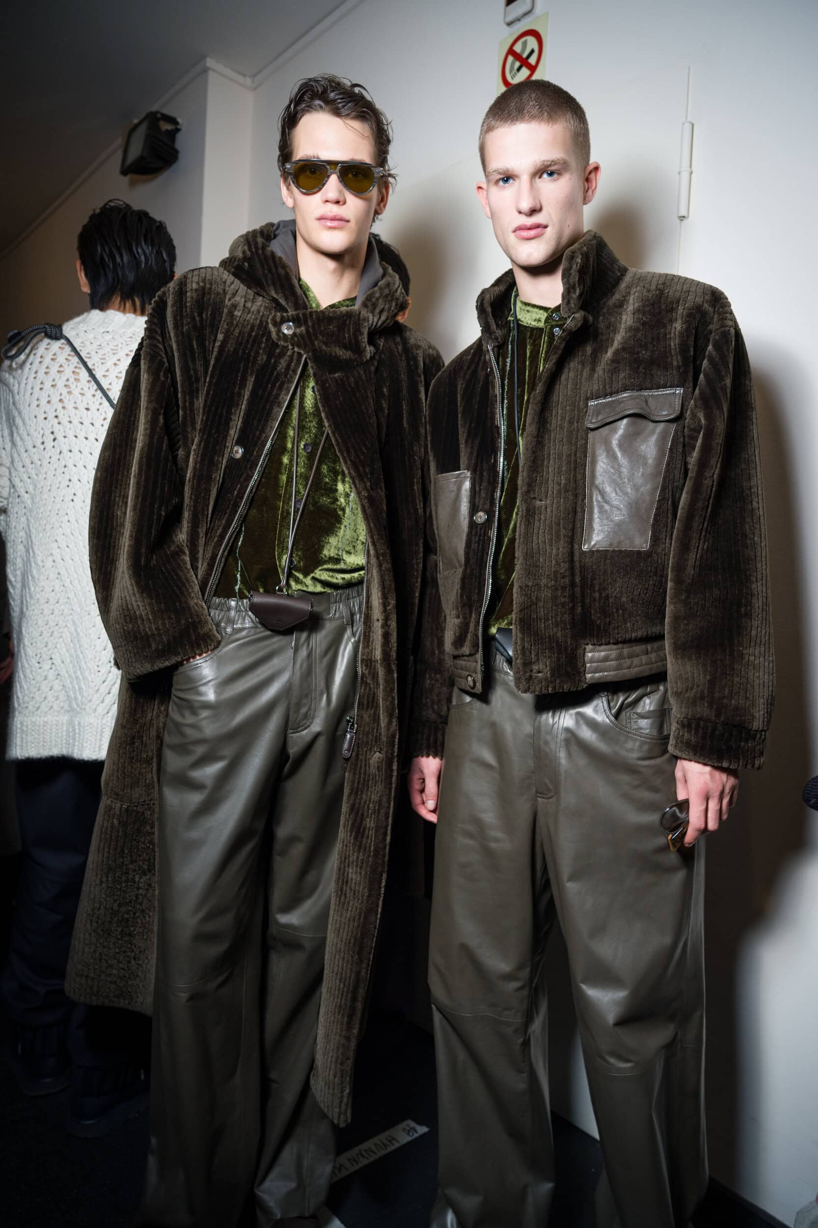 Giorgio Armani Fall 2026 Men’s Fashion Show Backstage