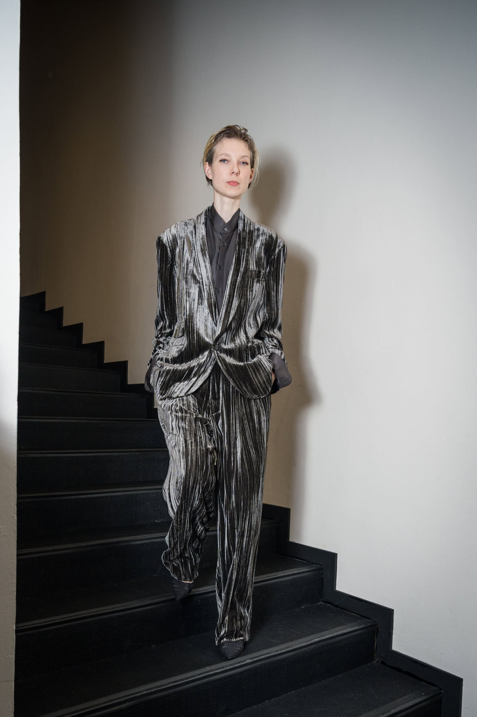 Giorgio Armani Fall 2026 Men’s Fashion Show Backstage