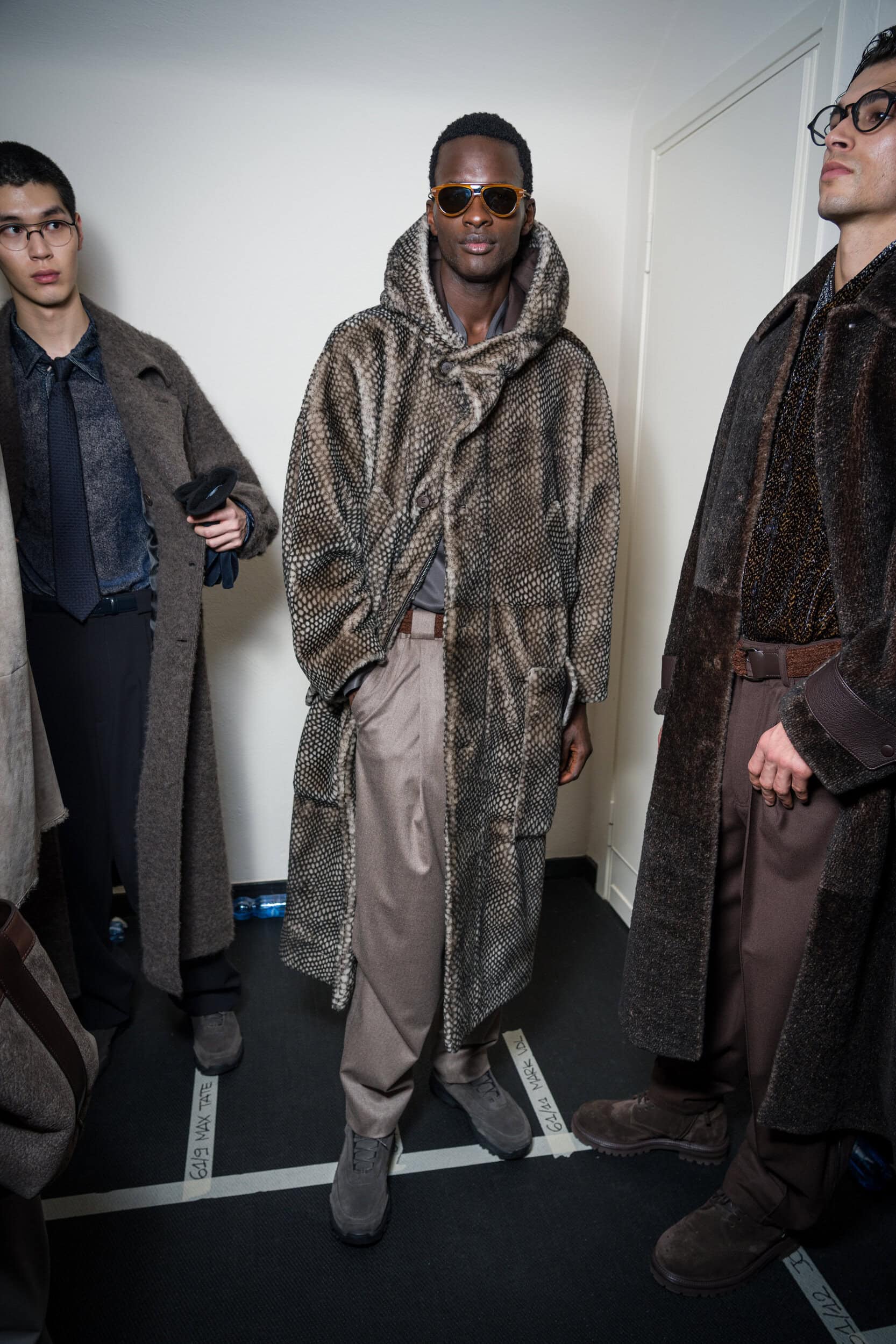 Giorgio Armani Fall 2026 Men’s Fashion Show Backstage