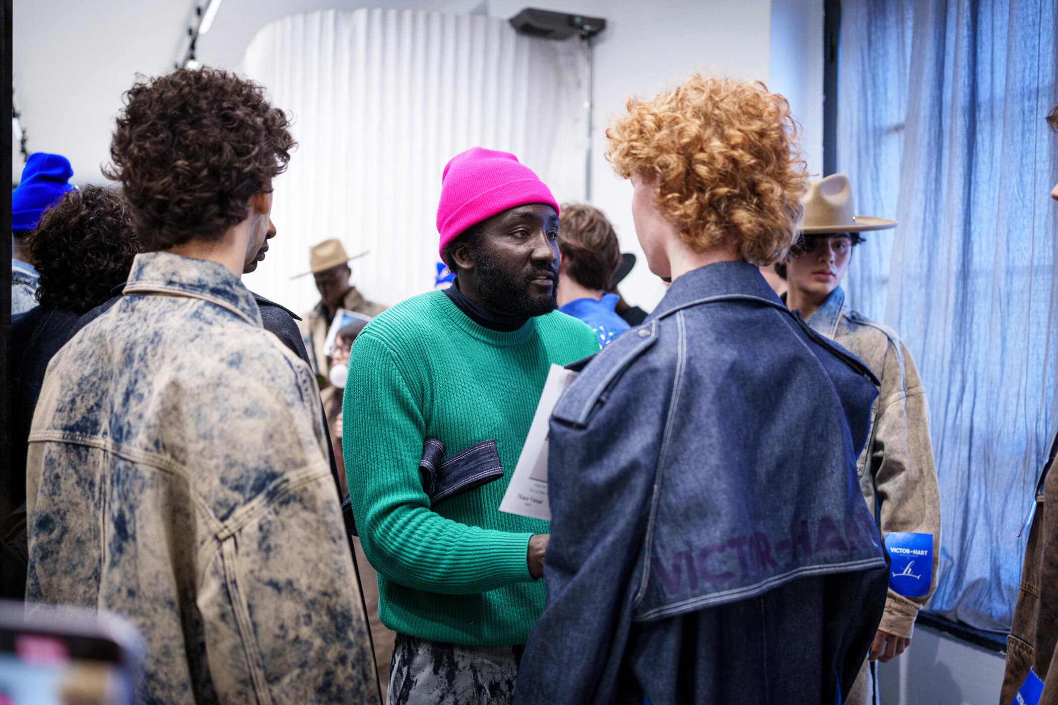 Victor Hart Fall 2026 Men’s Fashion Show Backstage