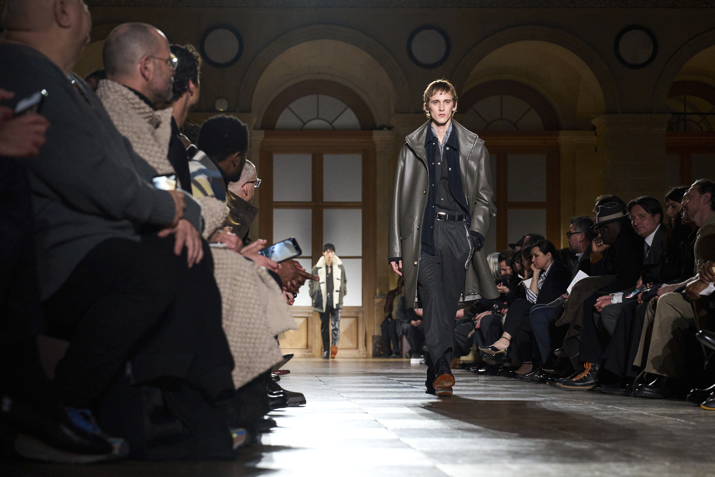 Hermes Fall 2026 Men’s Fashion Show Atmosphere