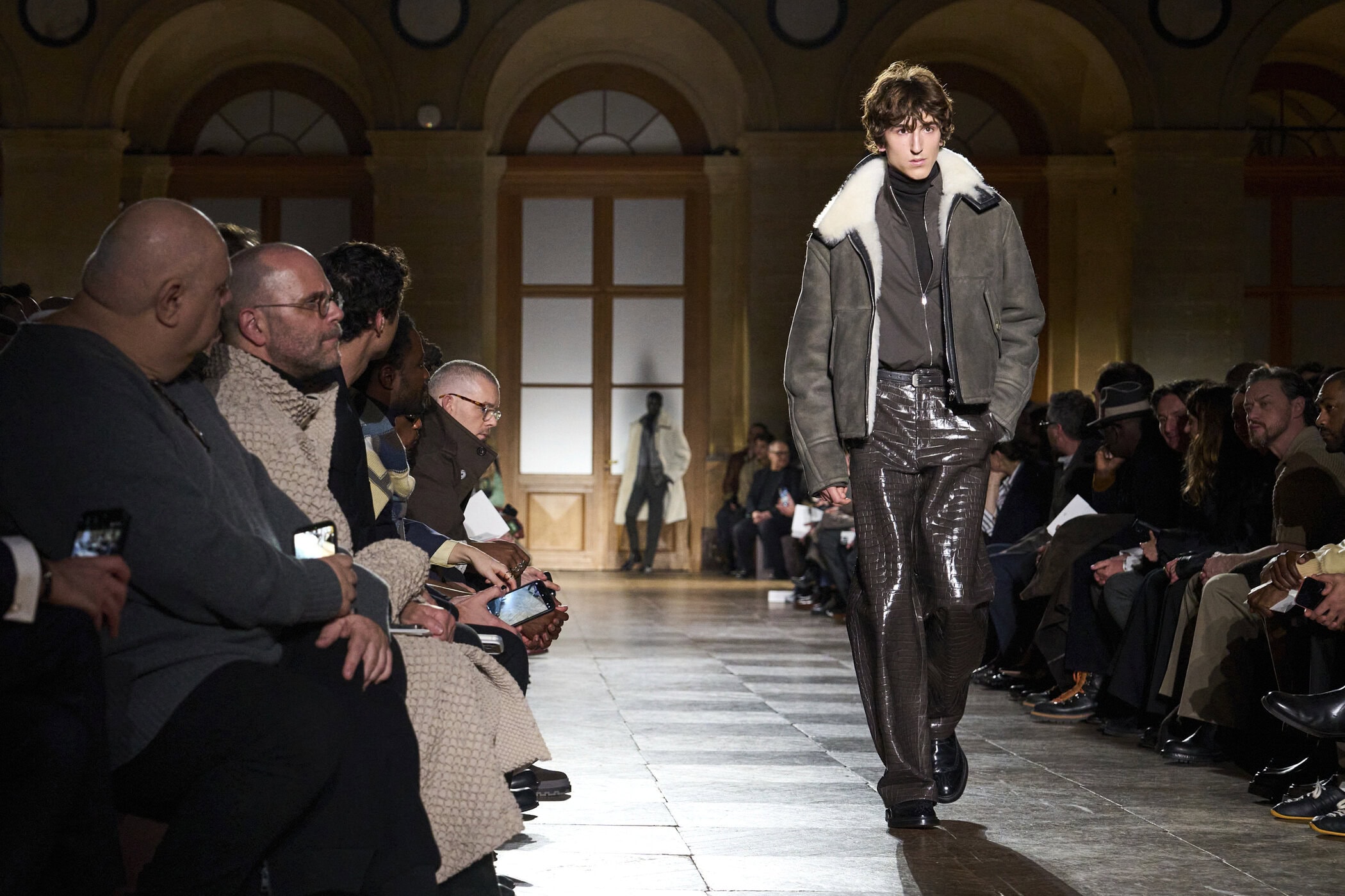 Hermes Fall 2026 Men’s Fashion Show Atmosphere