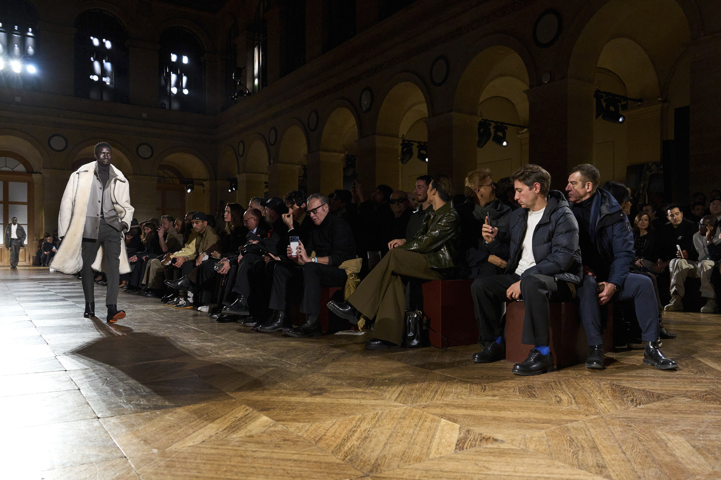 Hermes Fall 2026 Men’s Fashion Show Atmosphere