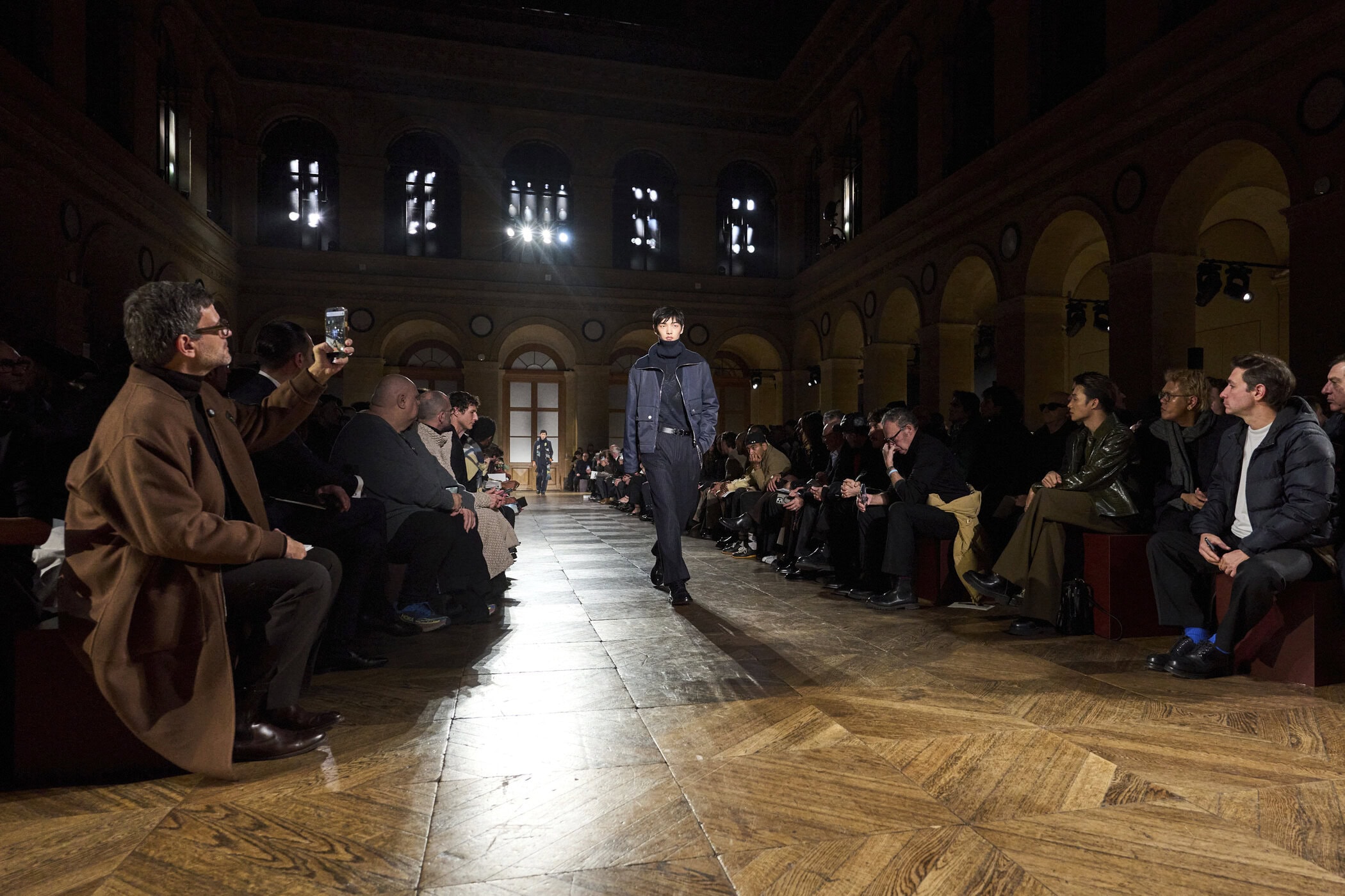 Hermes Fall 2026 Men’s Fashion Show Atmosphere