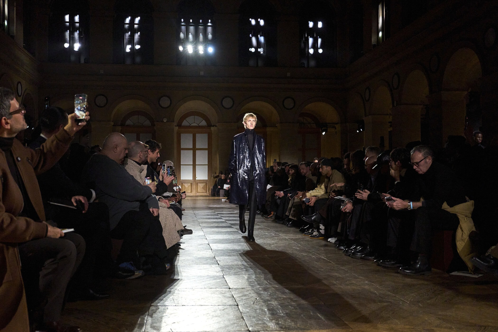 Hermes Fall 2026 Men’s Fashion Show Atmosphere