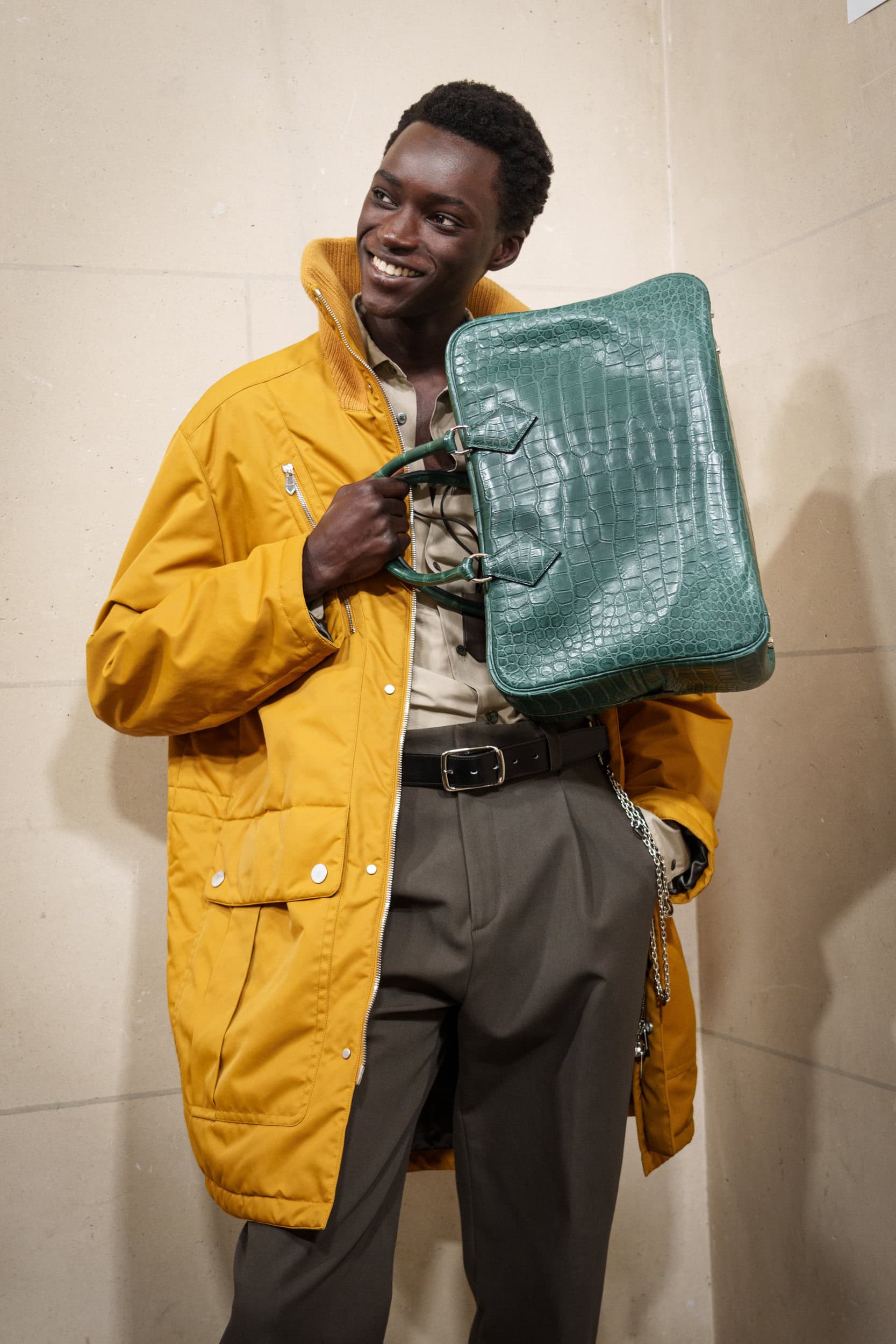 Hermes Fall 2026 Men’s Fashion Show Backstage