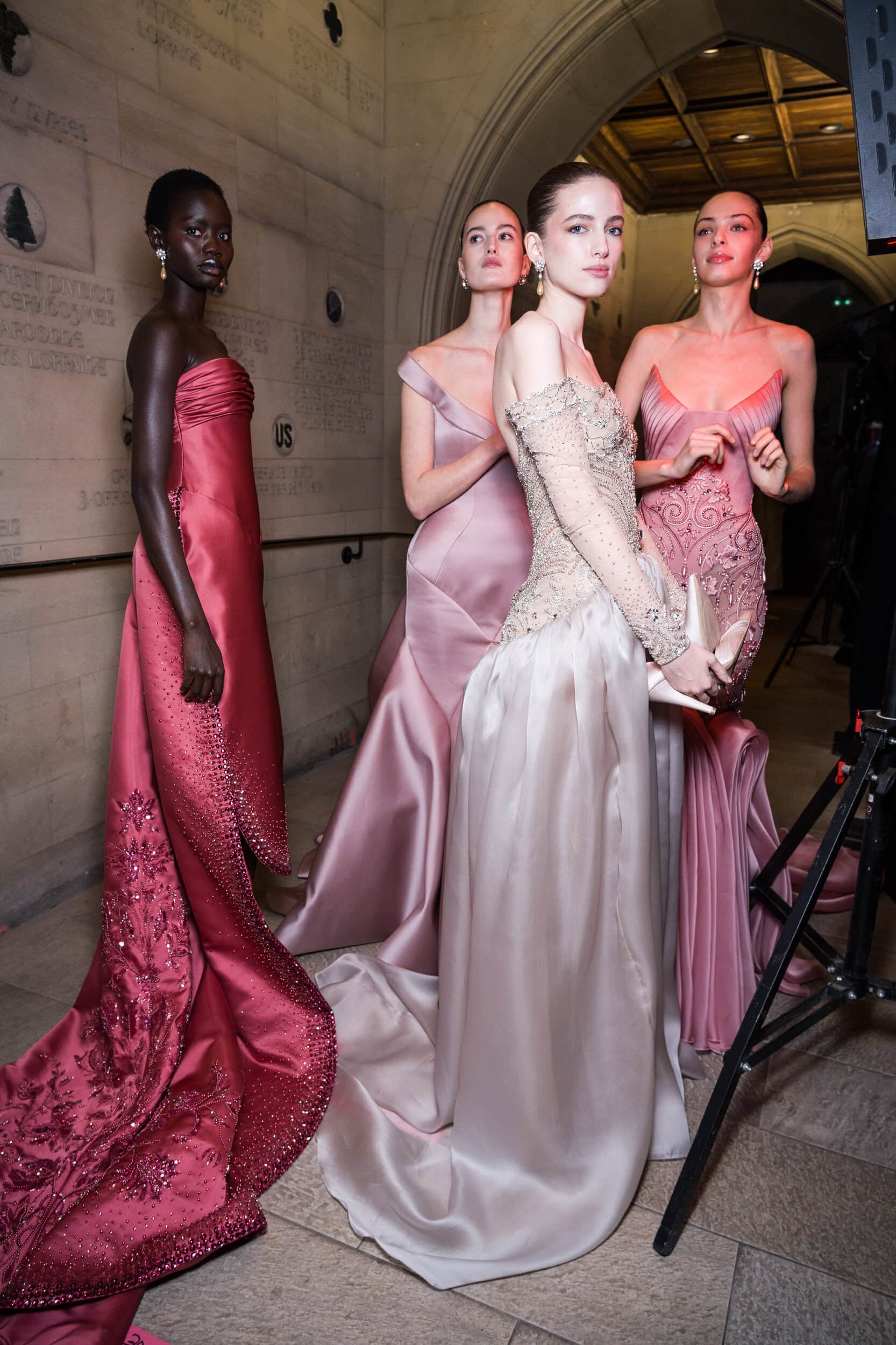 Georges Hobeika Spring 2026 Couture Fashion Show Backstage