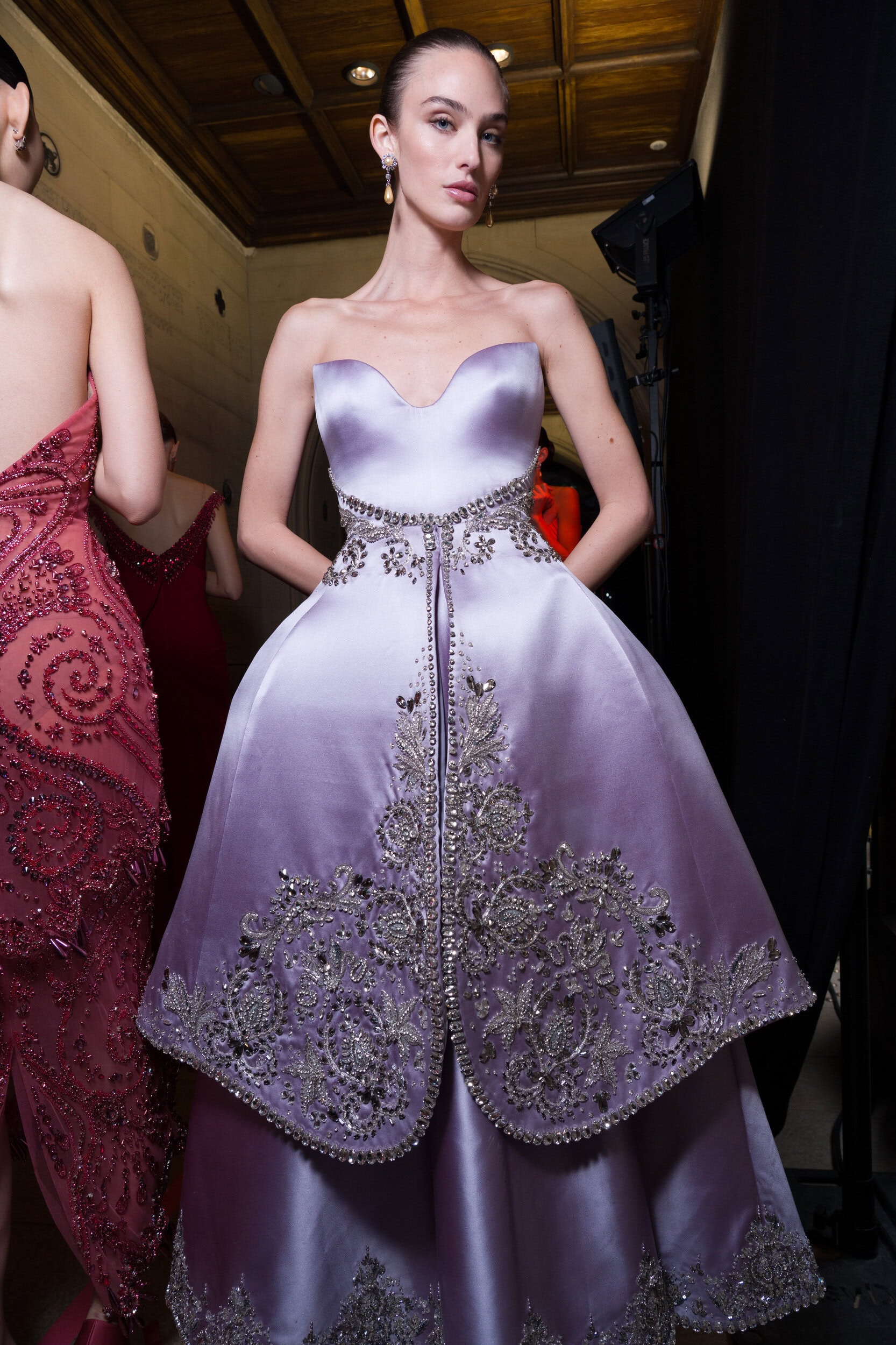 Georges Hobeika Spring 2026 Couture Fashion Show Backstage