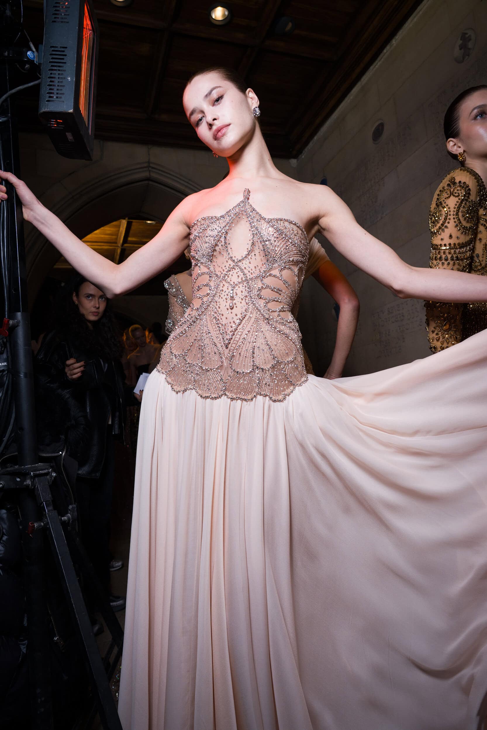 Georges Hobeika Spring 2026 Couture Fashion Show Backstage