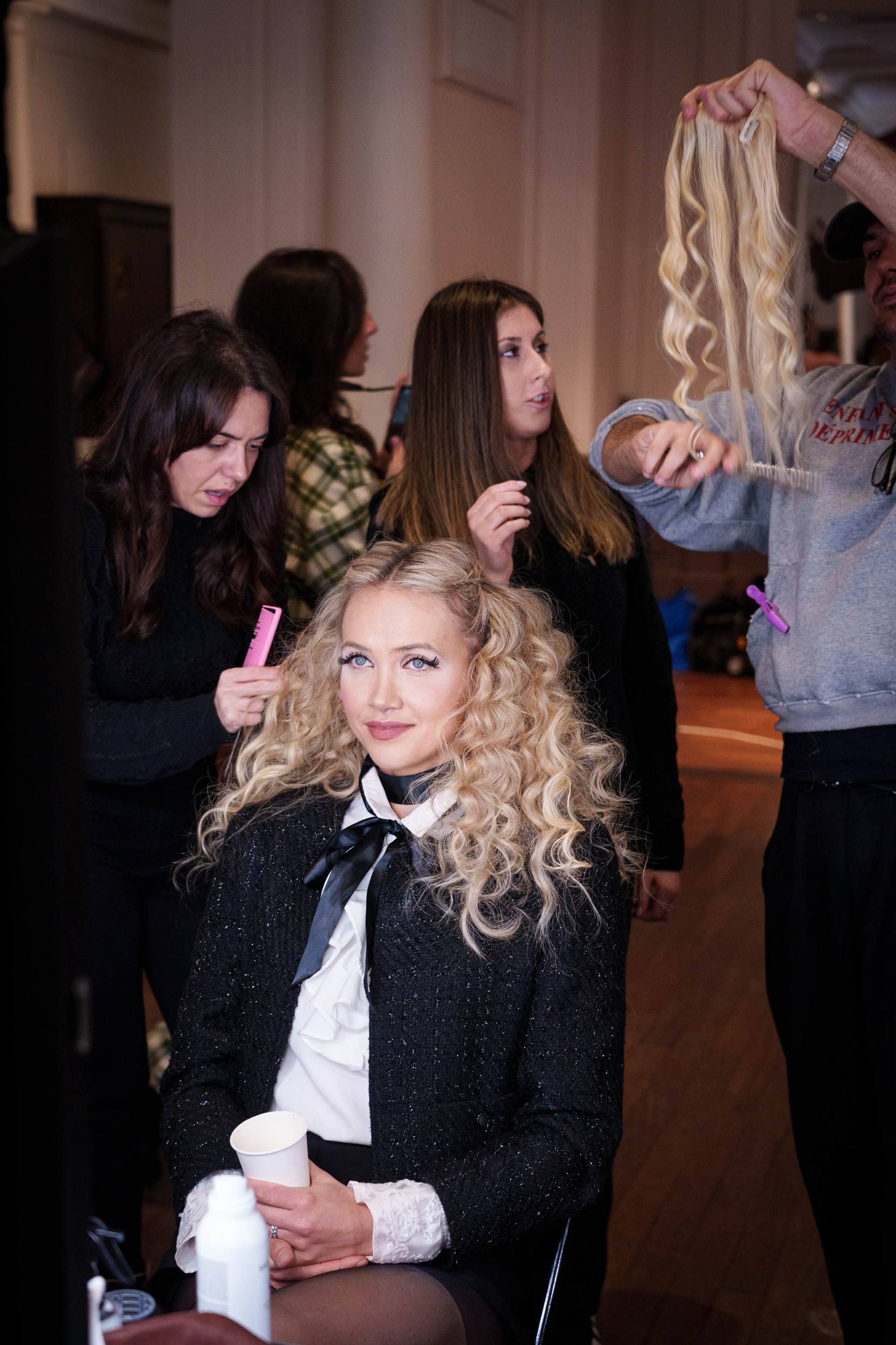 Julien Fournie Spring 2026 Couture Fashion Show Backstage