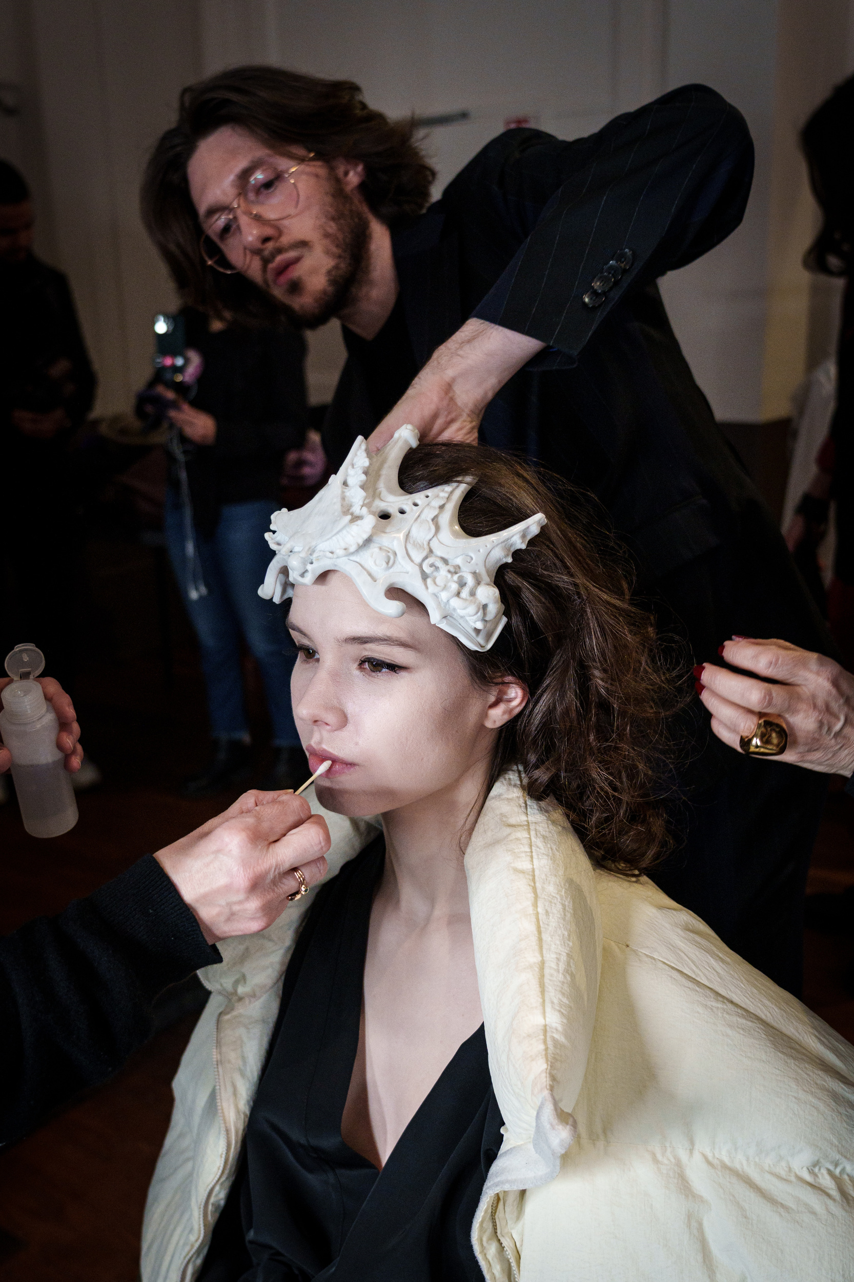 Julien Fournie Spring 2026 Couture Fashion Show Backstage