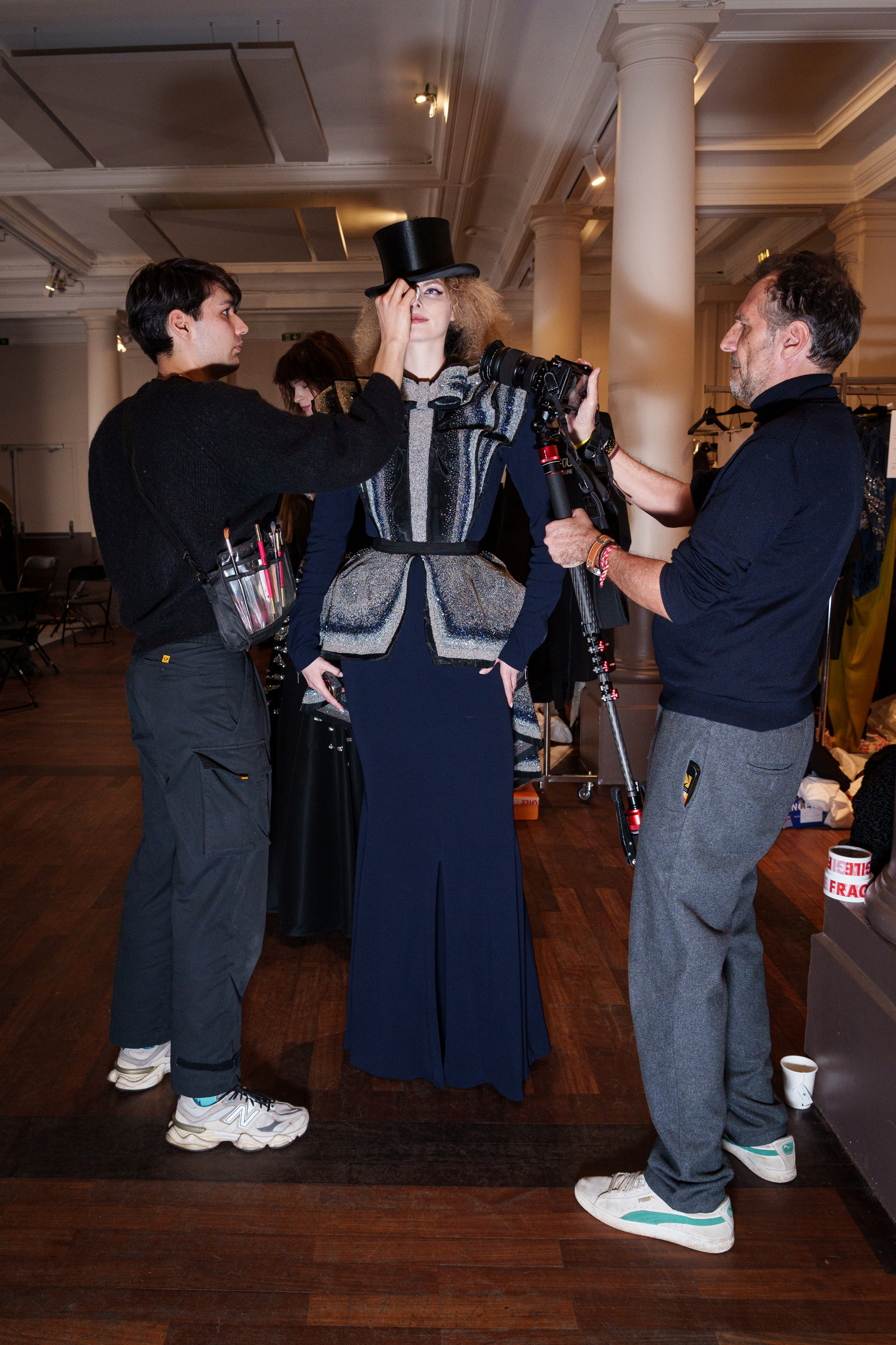Julien Fournie Spring 2026 Couture Fashion Show Backstage