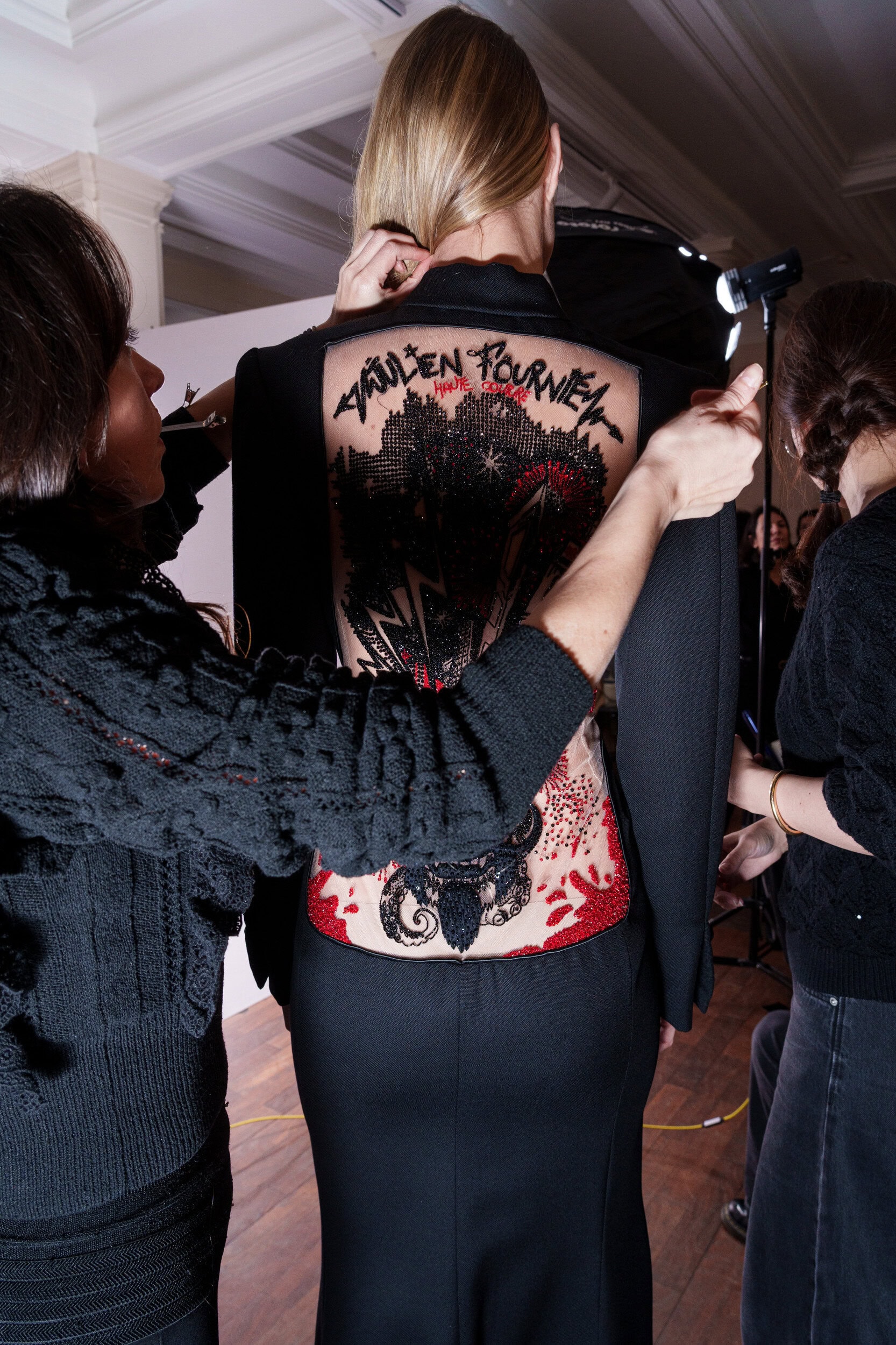 Julien Fournie Spring 2026 Couture Fashion Show Backstage