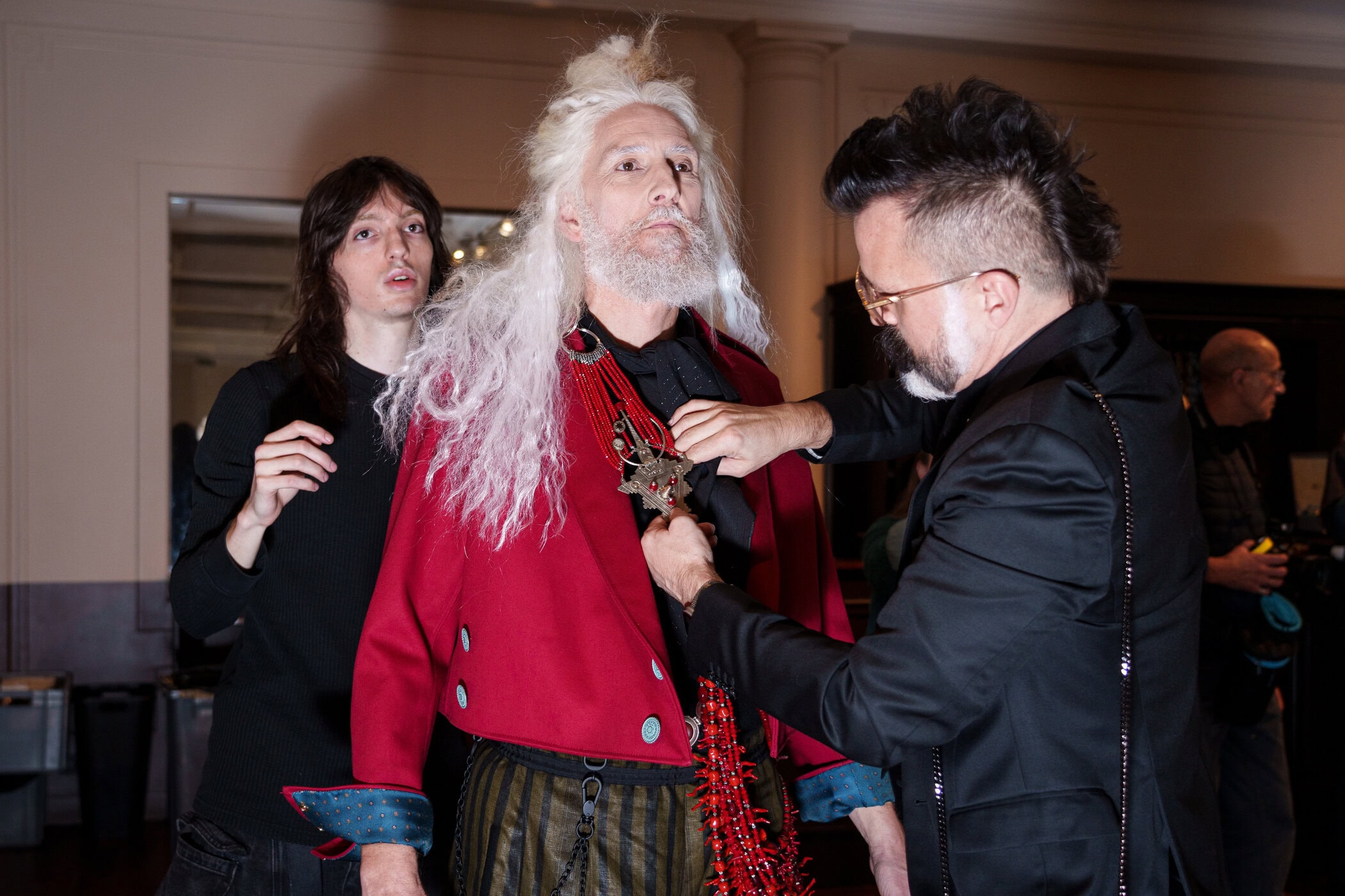 Julien Fournie Spring 2026 Couture Fashion Show Backstage