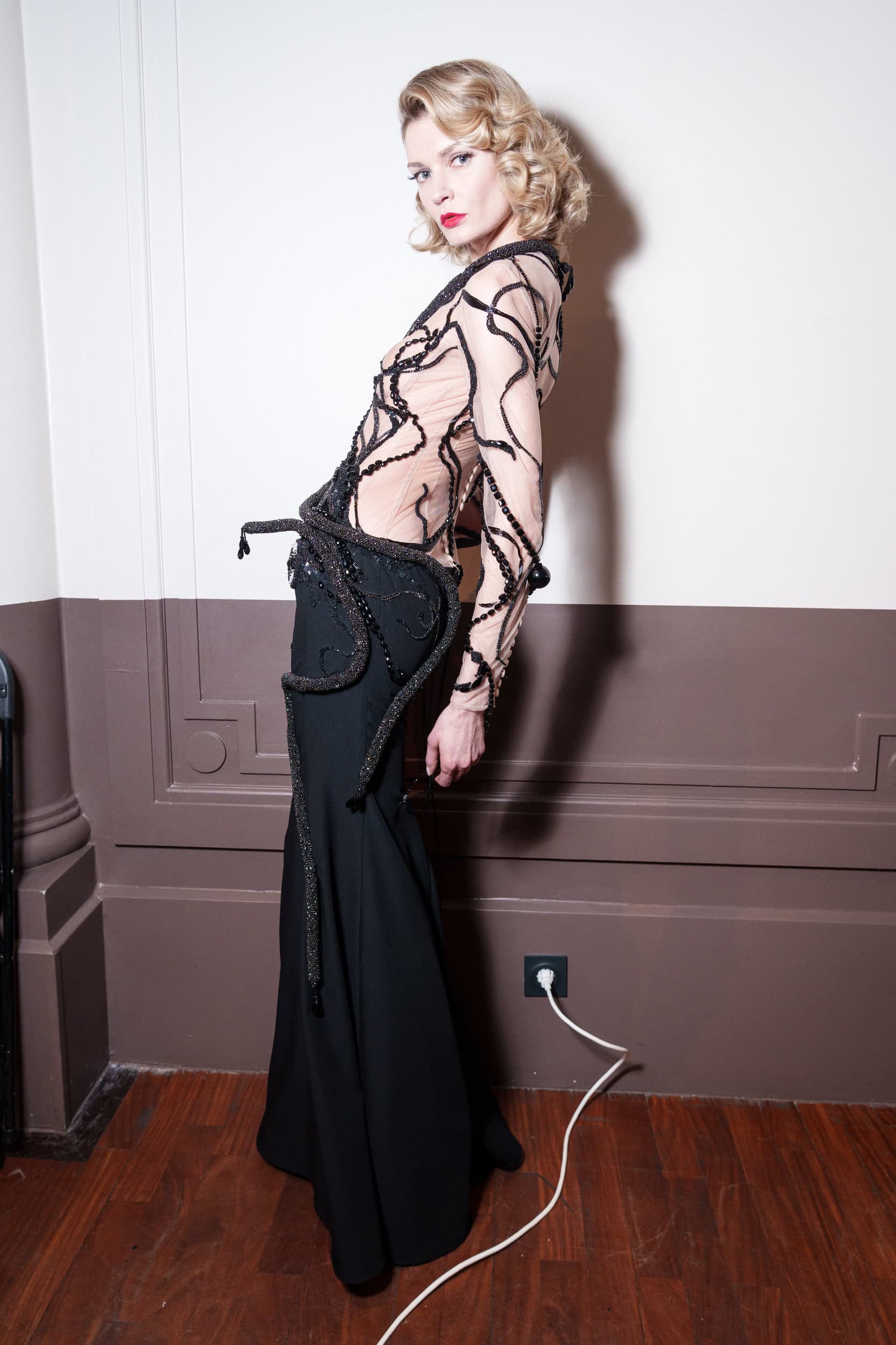 Julien Fournie Spring 2026 Couture Fashion Show Backstage