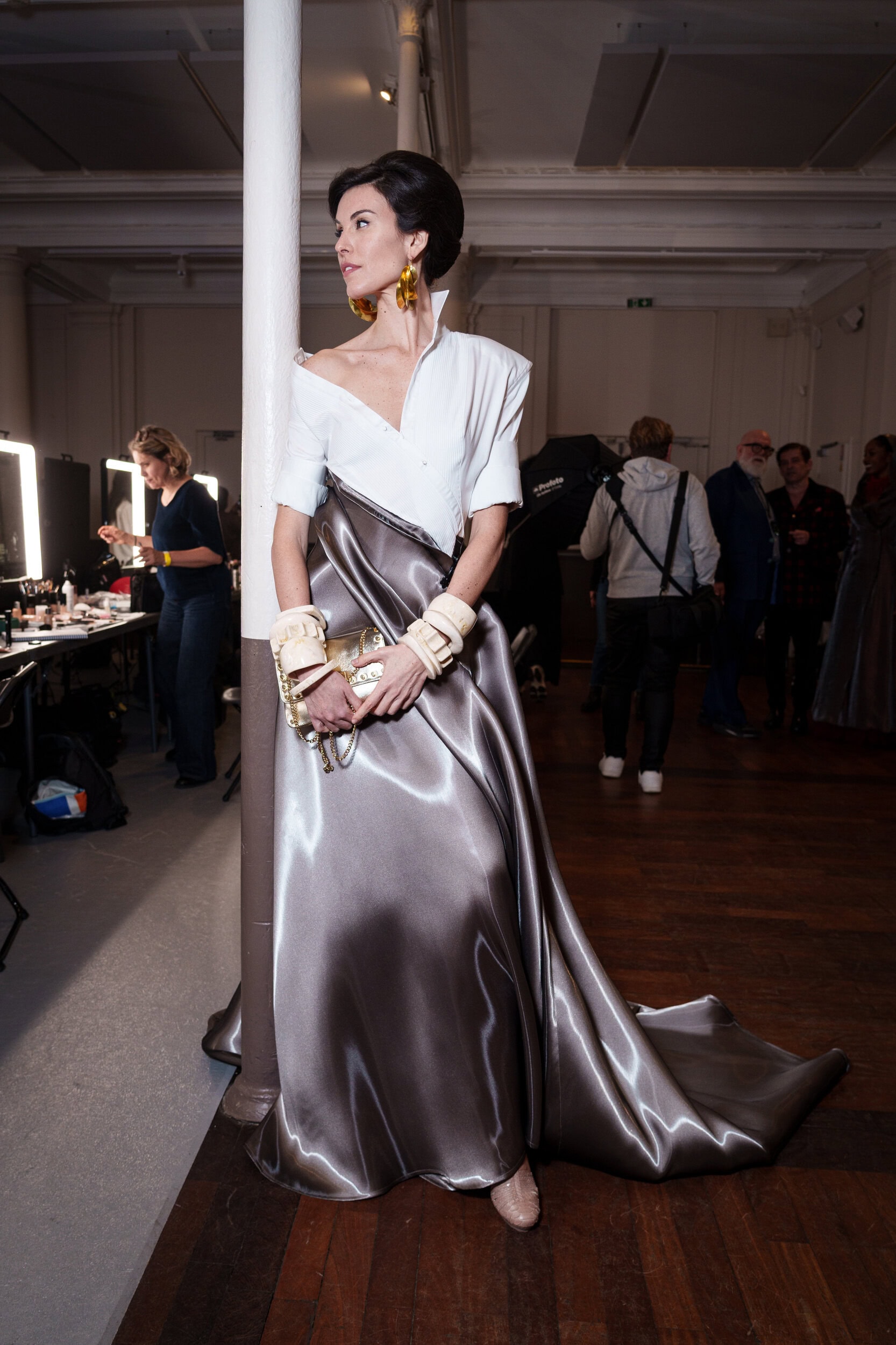 Julien Fournie Spring 2026 Couture Fashion Show Backstage