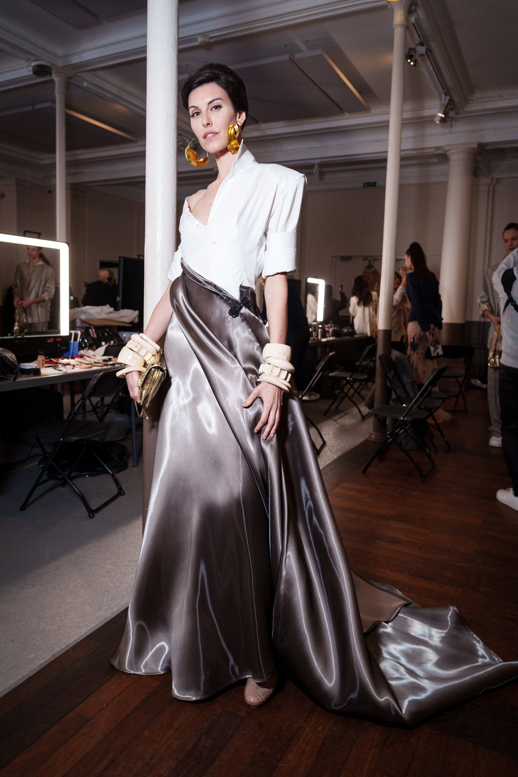 Julien Fournie Spring 2026 Couture Fashion Show Backstage
