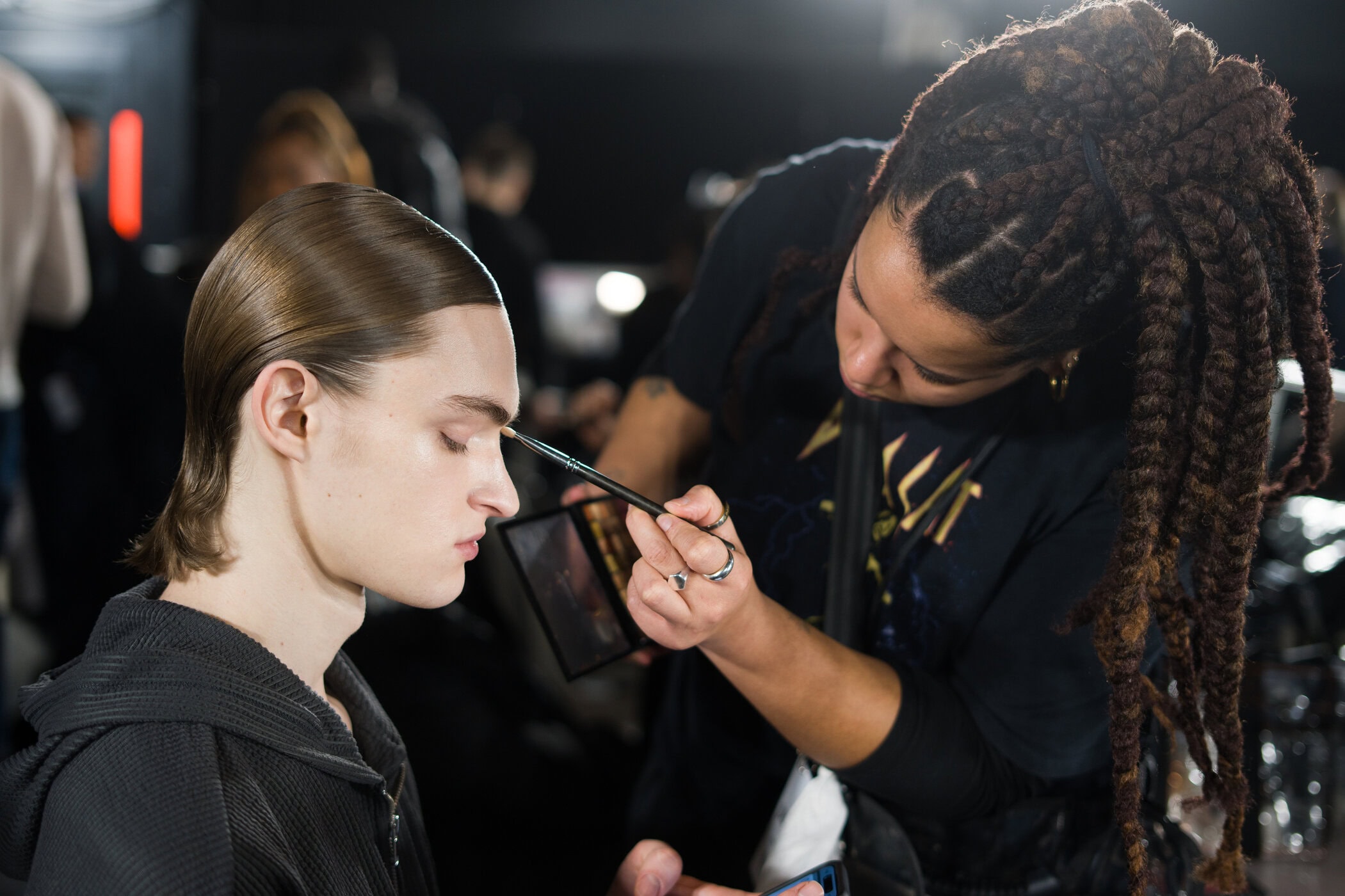 Juun J Fall 2026 Men’s Fashion Show Backstage