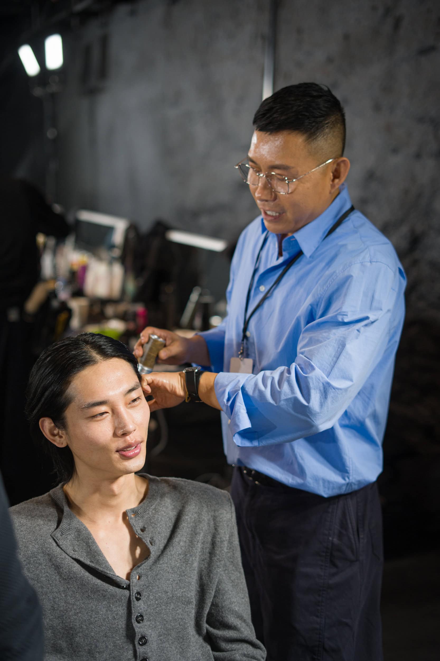 Juun J Fall 2026 Men’s Fashion Show Backstage
