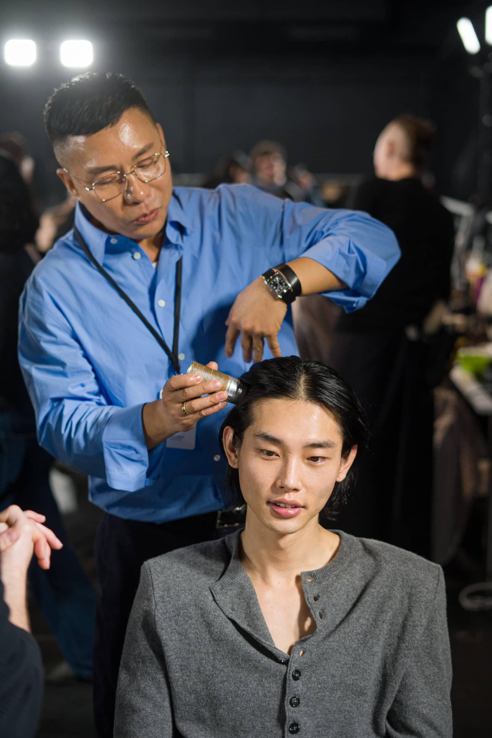 Juun J Fall 2026 Men’s Fashion Show Backstage