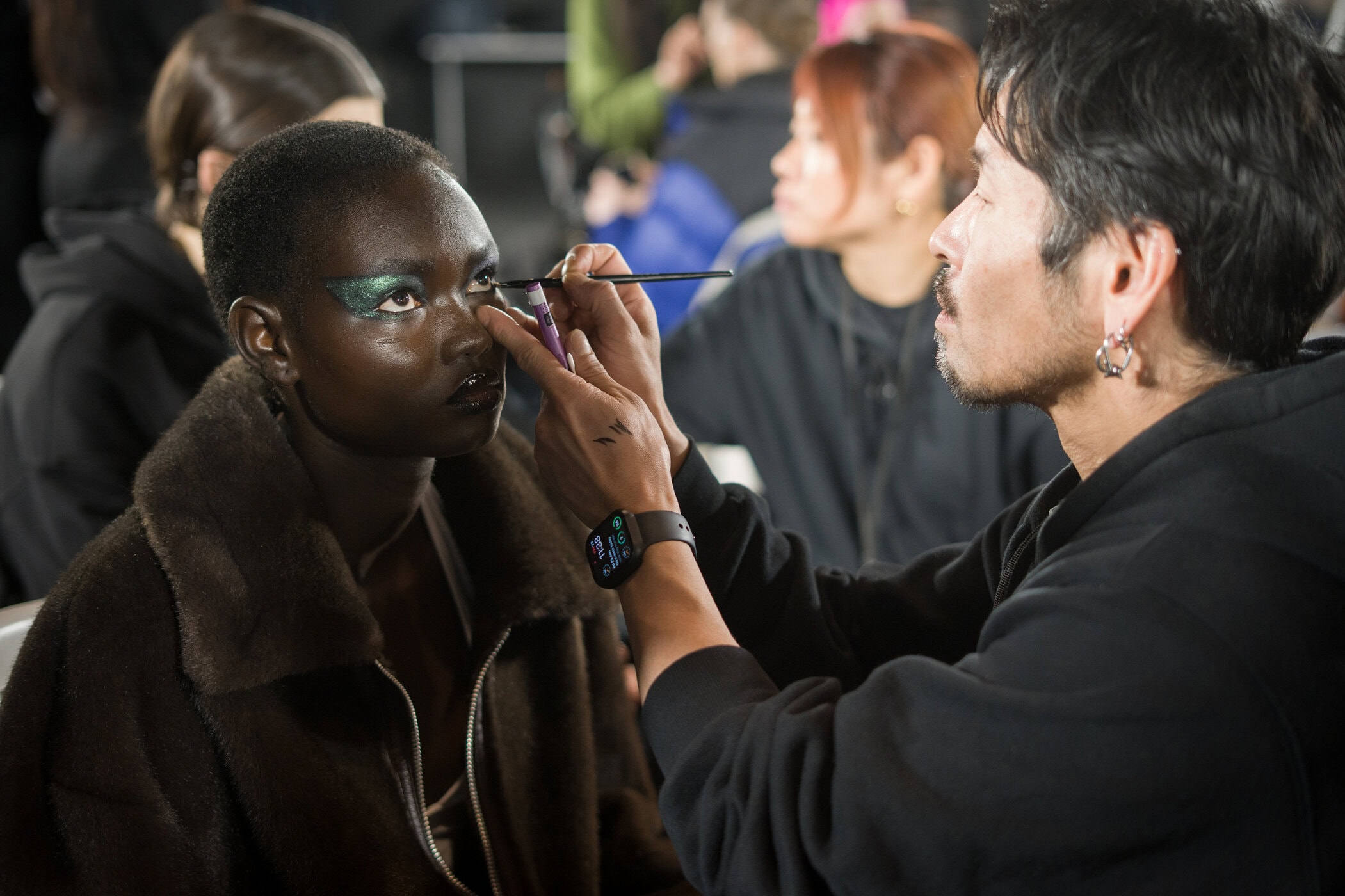 Juun J Fall 2026 Men’s Fashion Show Backstage