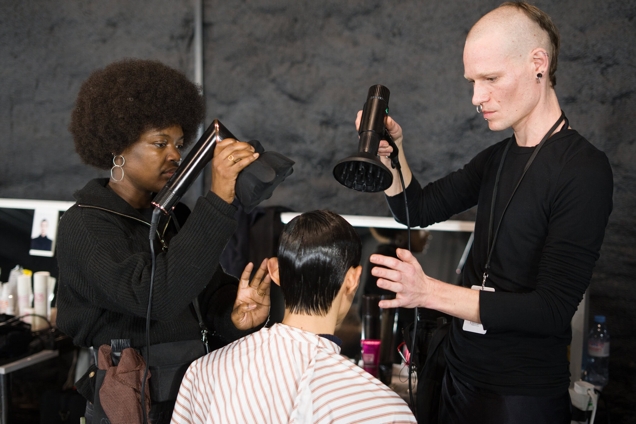Juun J Fall 2026 Men’s Fashion Show Backstage