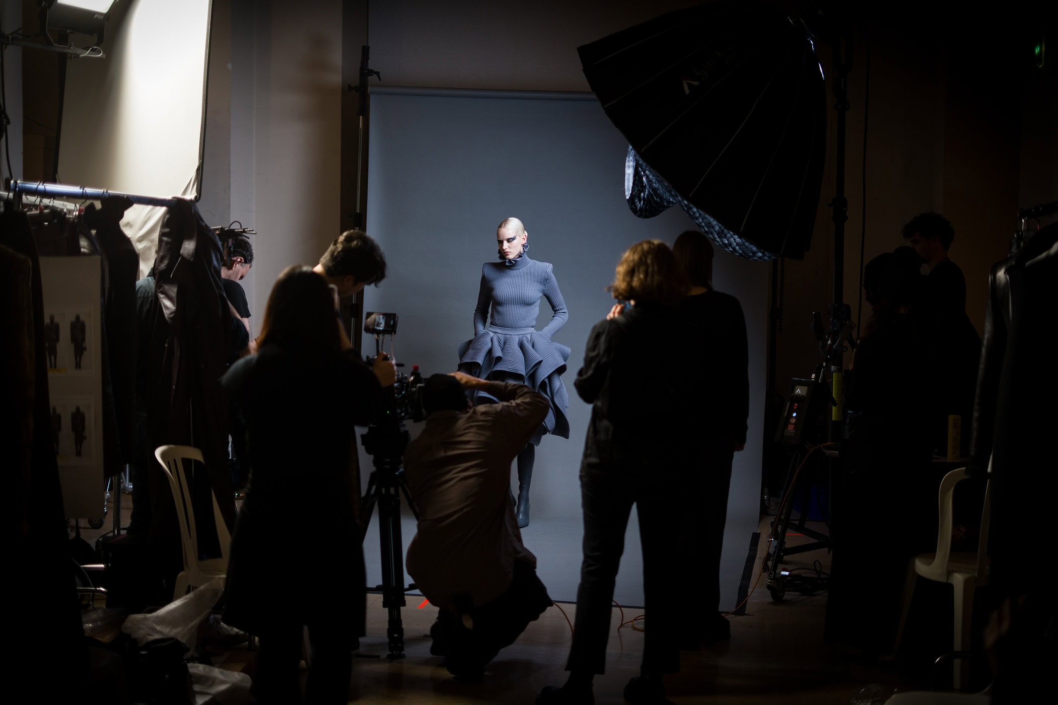 Juun J Fall 2026 Men’s Fashion Show Backstage