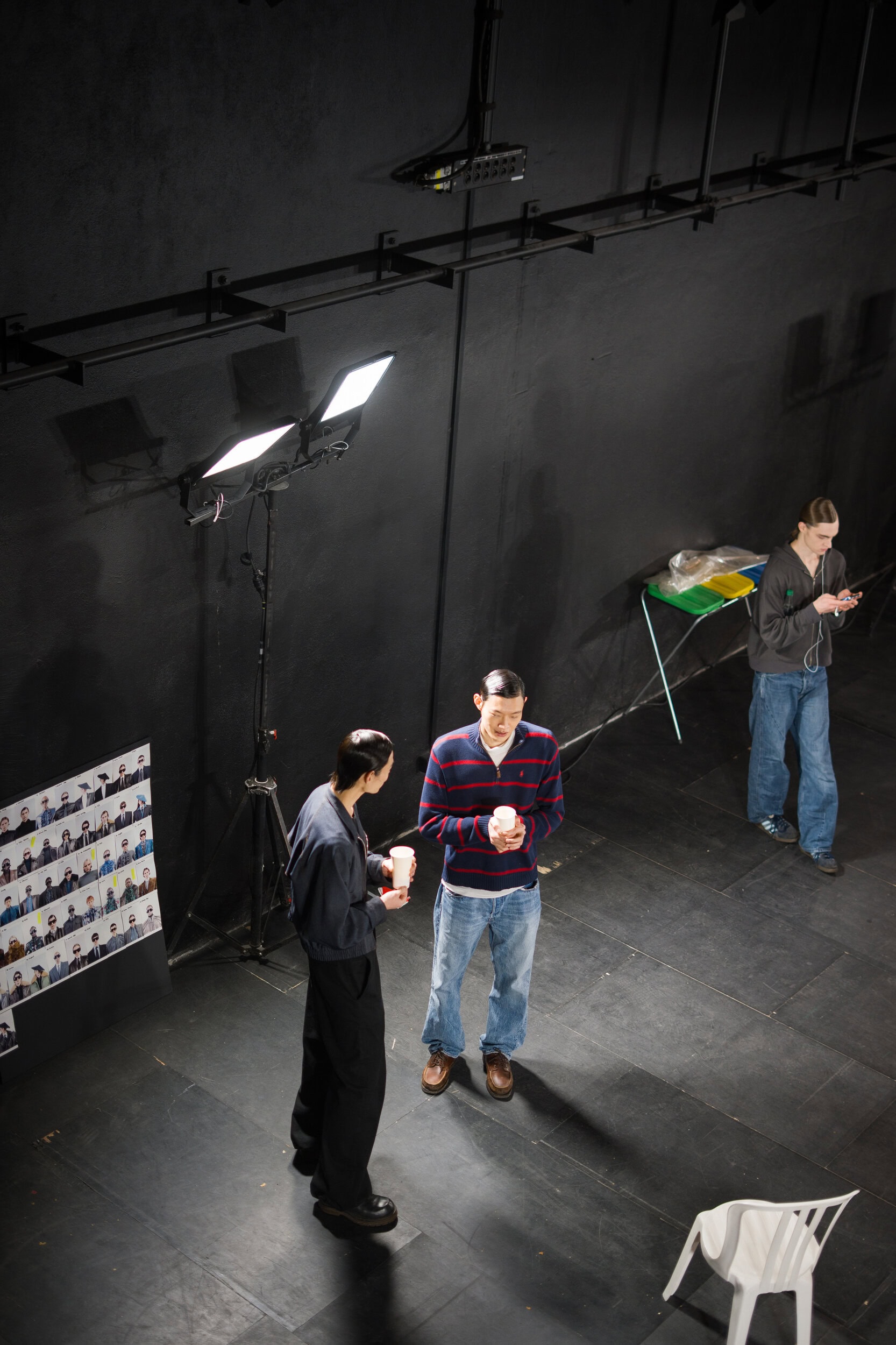 Juun J Fall 2026 Men’s Fashion Show Backstage