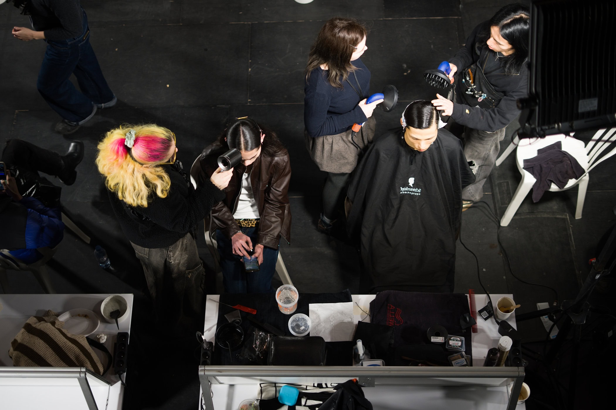 Juun J Fall 2026 Men’s Fashion Show Backstage