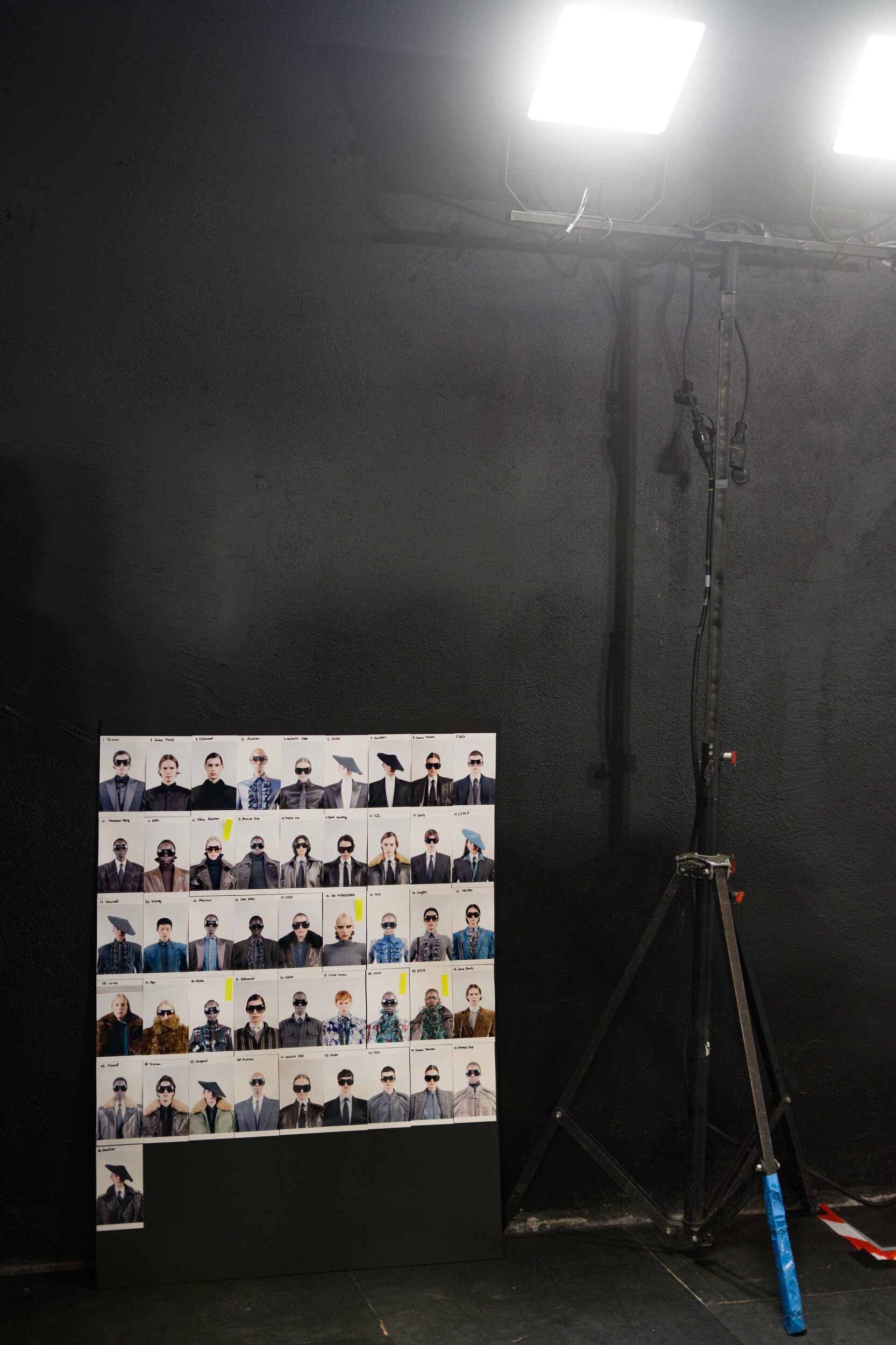 Juun J Fall 2026 Men’s Fashion Show Backstage