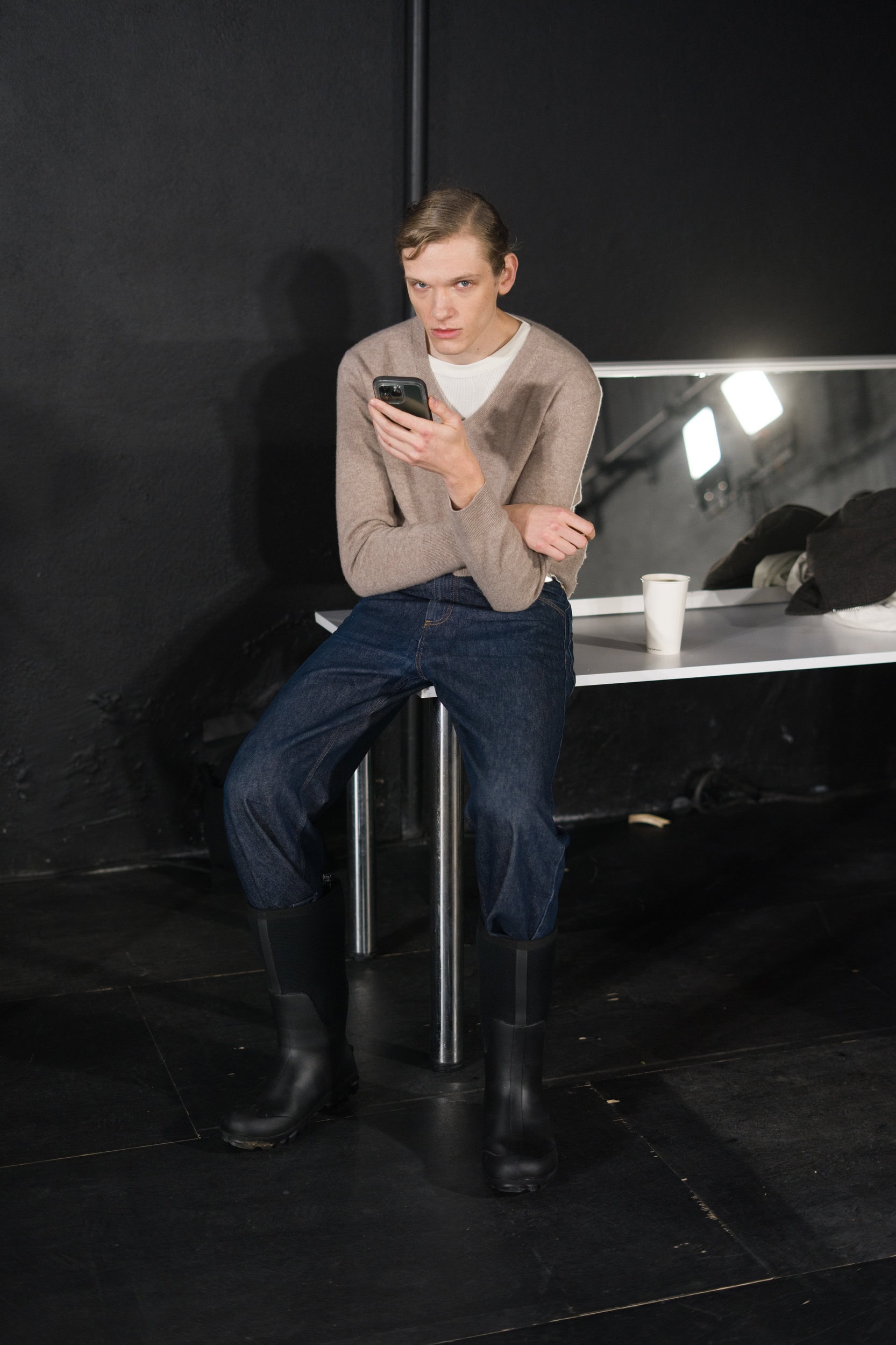 Juun J Fall 2026 Men’s Fashion Show Backstage