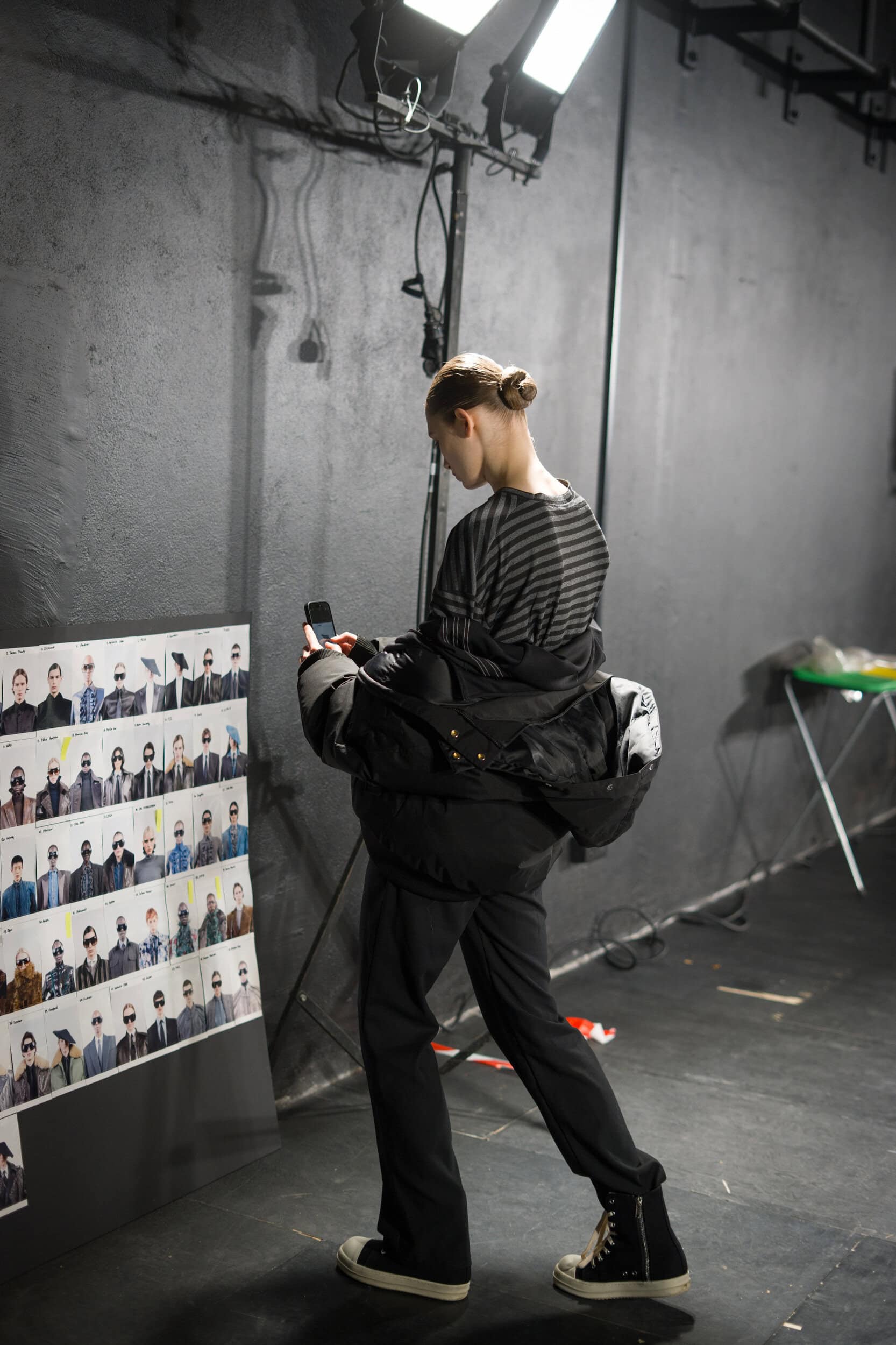 Juun J Fall 2026 Men’s Fashion Show Backstage