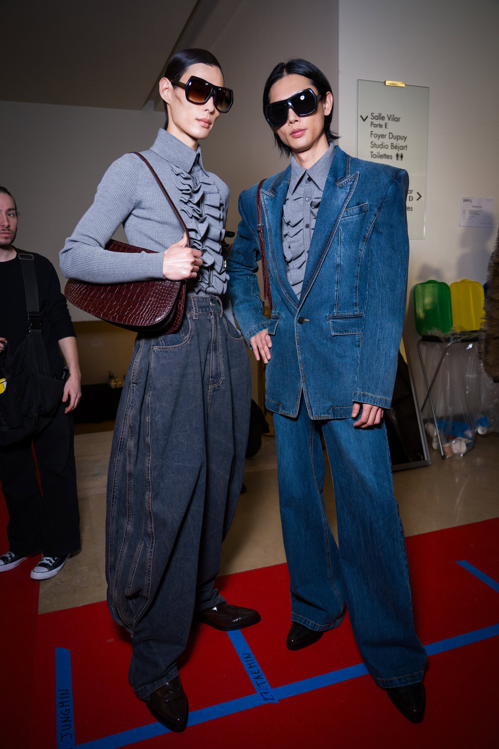 Juun J Fall 2026 Men’s Fashion Show Backstage
