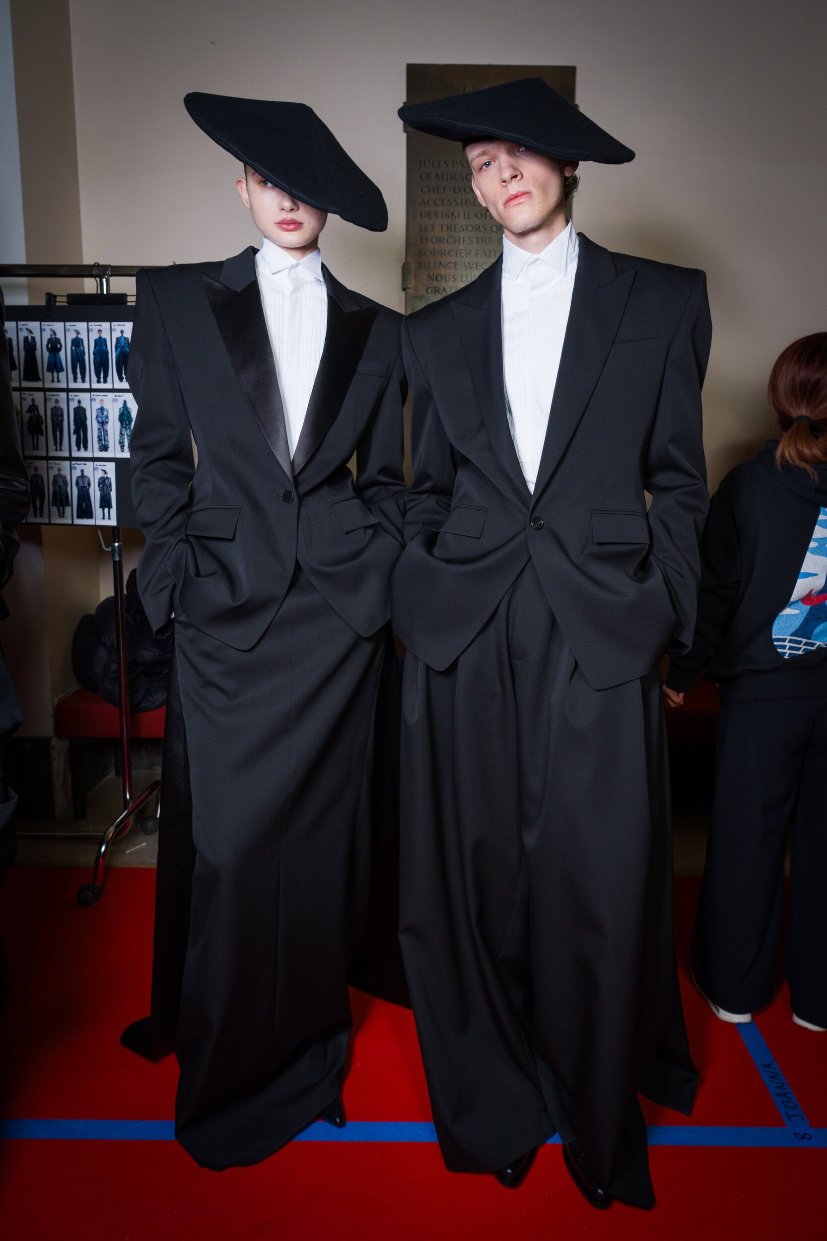 Juun J Fall 2026 Men’s Fashion Show Backstage