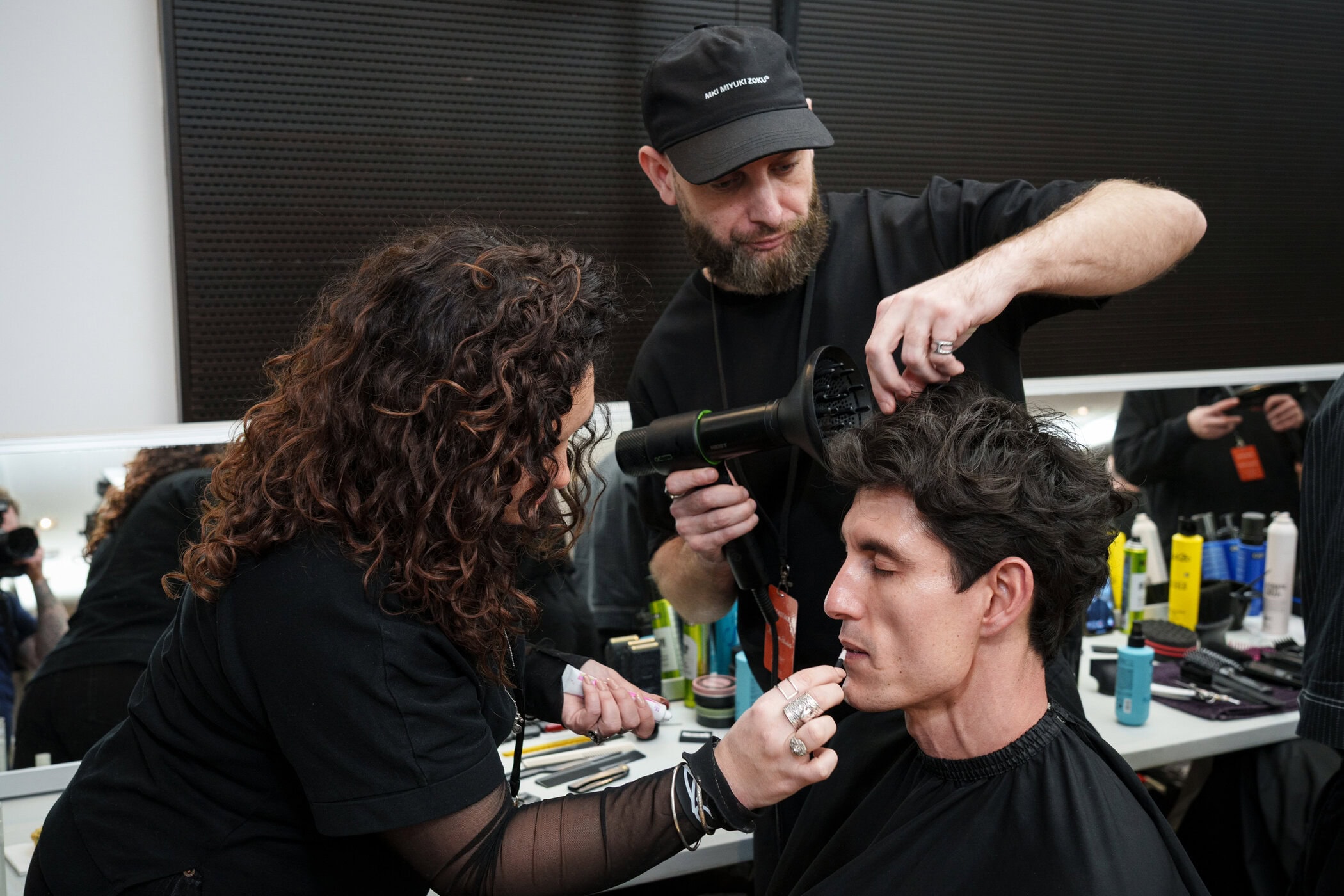 Kidsuper Studios Fall 2026 Men’s Fashion Show Backstage