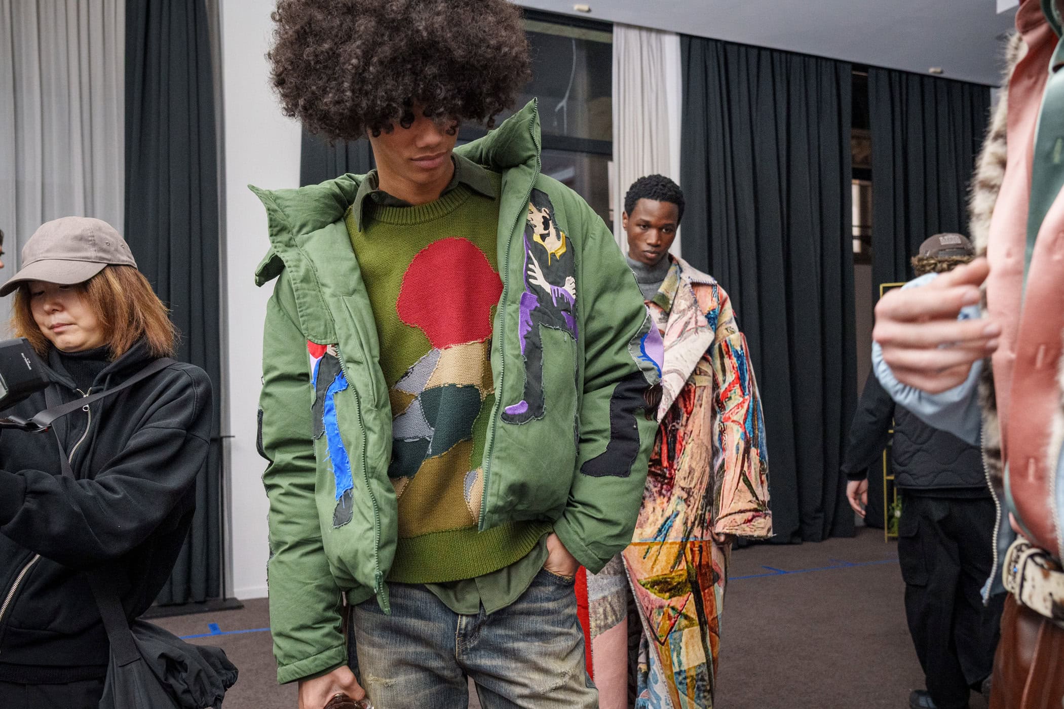 Kidsuper Studios Fall 2026 Men’s Fashion Show Backstage