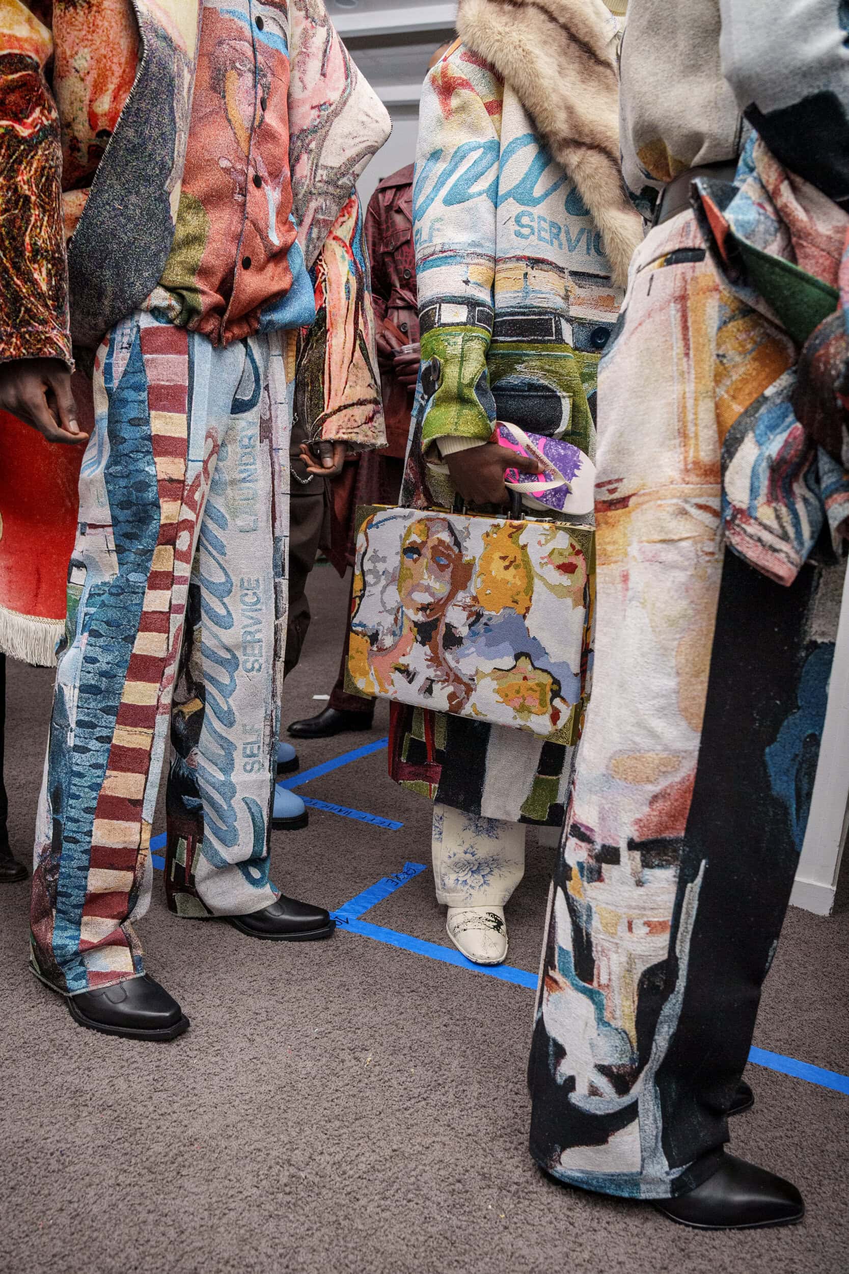 Kidsuper Studios Fall 2026 Men’s Fashion Show Backstage