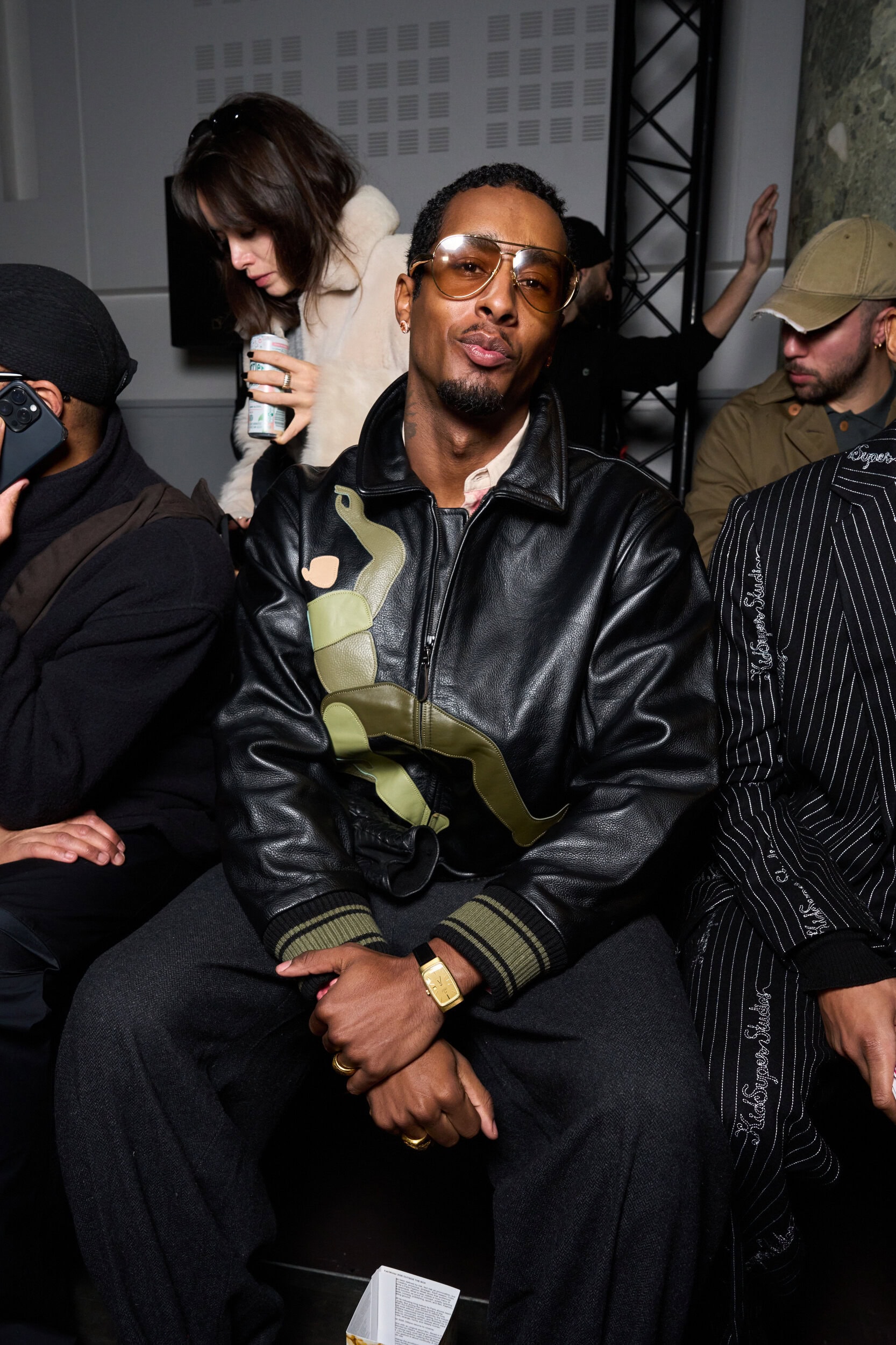 Kidsuper Studios Fall 2026 Men’s Fashion Show Front Row