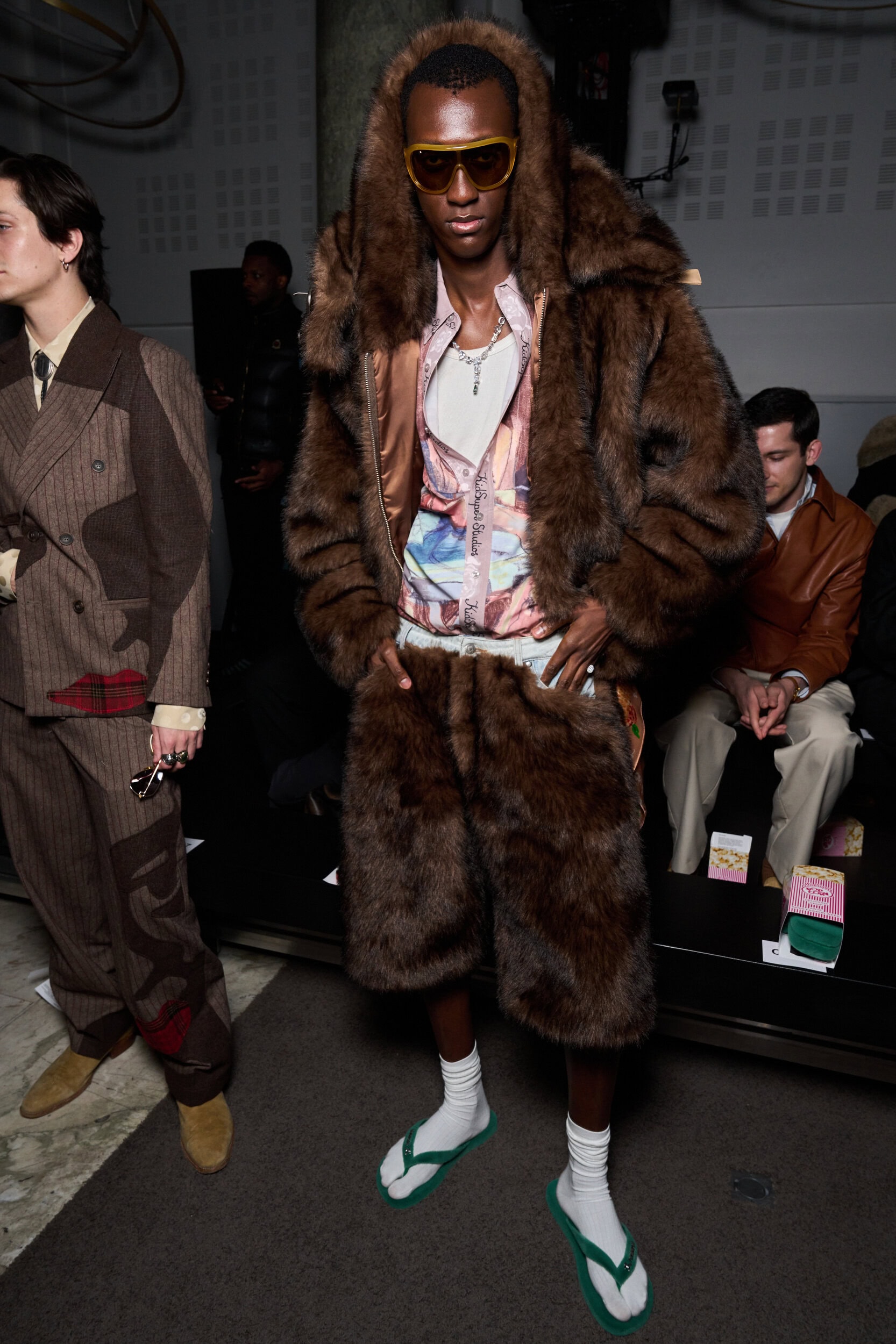 Kidsuper Studios Fall 2026 Men’s Fashion Show Front Row