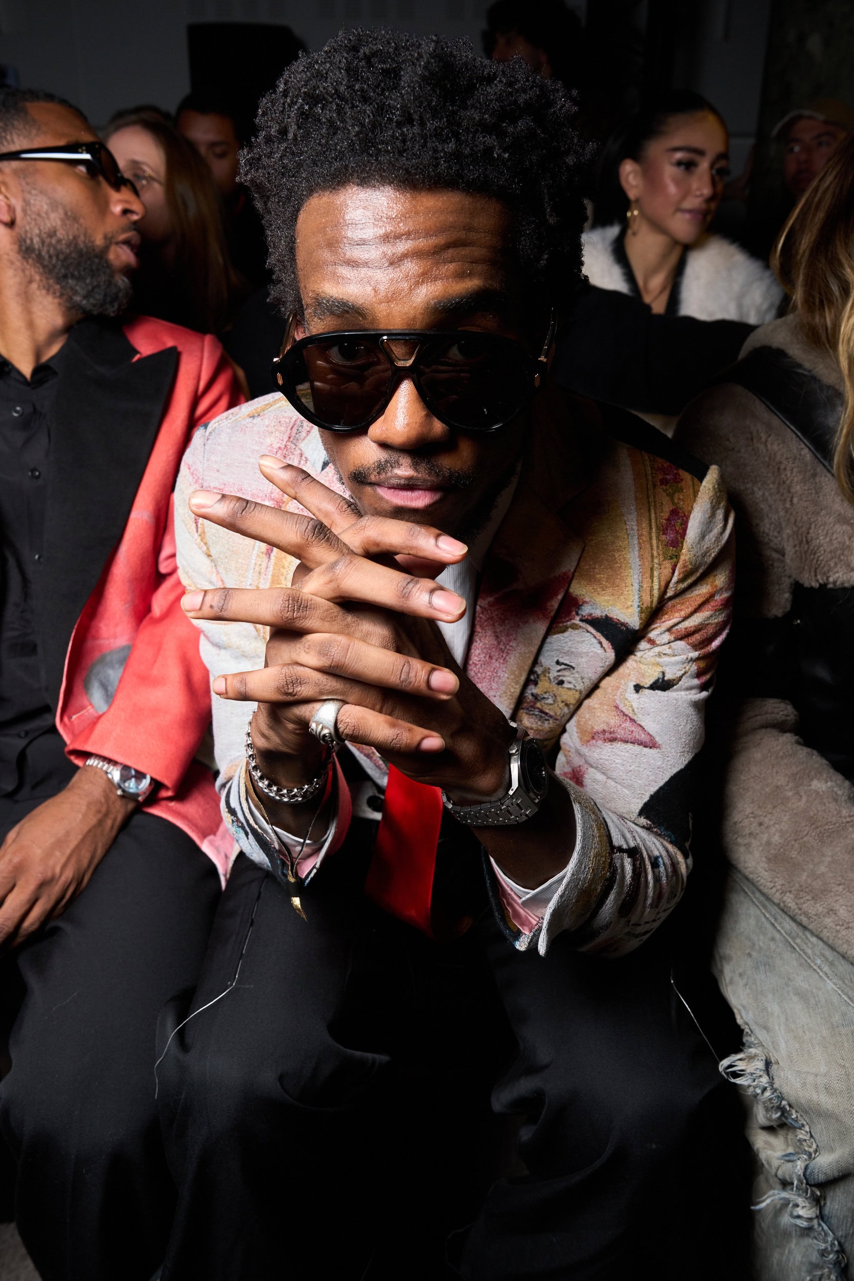 Kidsuper Studios Fall 2026 Men’s Fashion Show Front Row