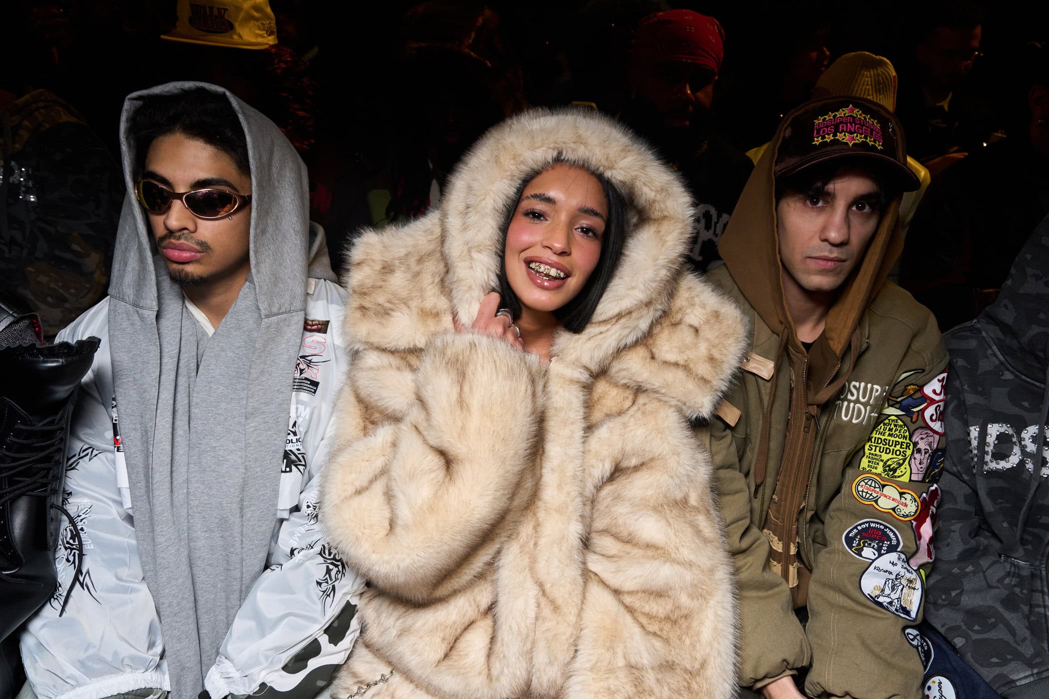 Kidsuper Studios Fall 2026 Men’s Fashion Show Front Row