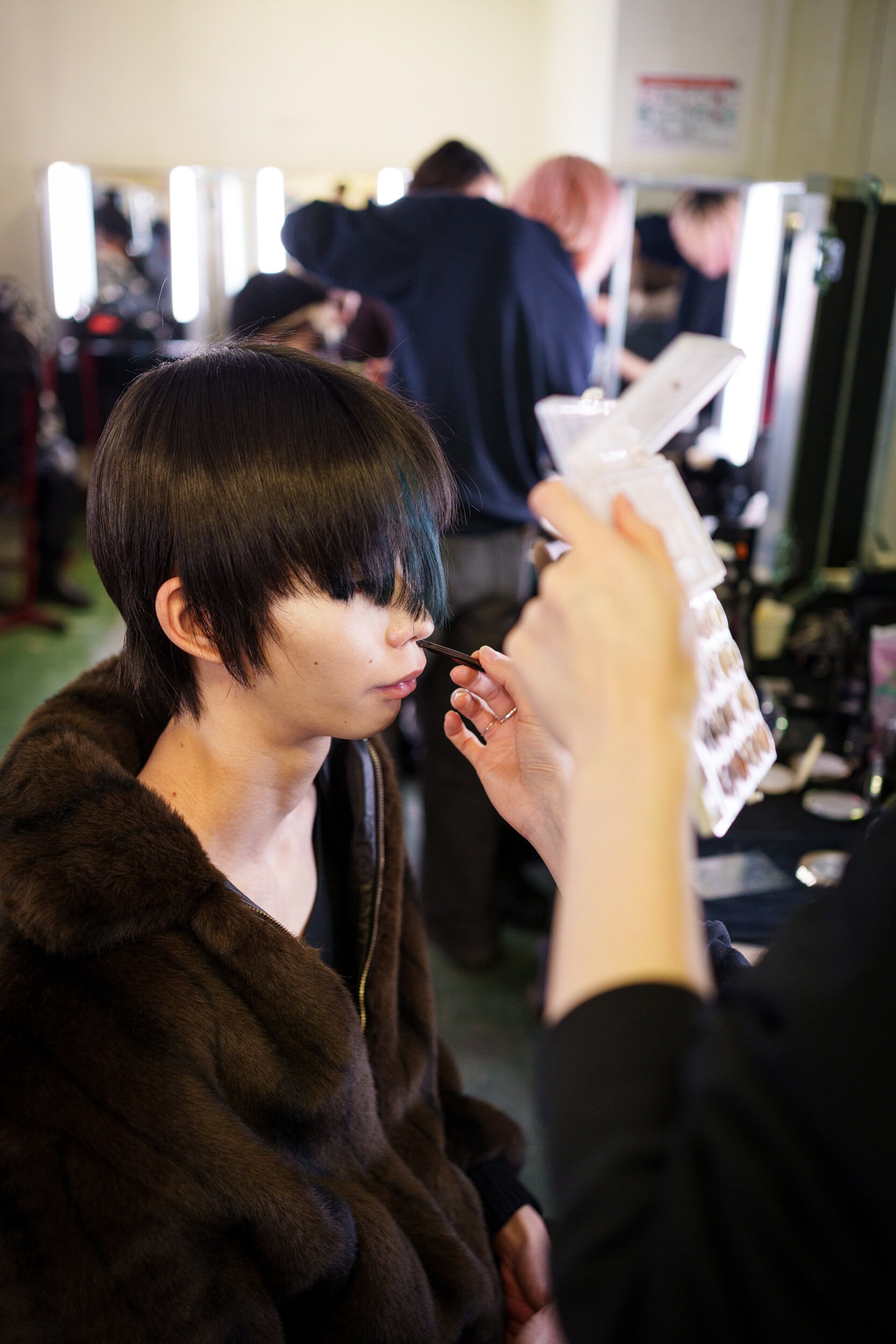 Kiko Kostadinov Fall 2026 Men’s Fashion Show Backstage