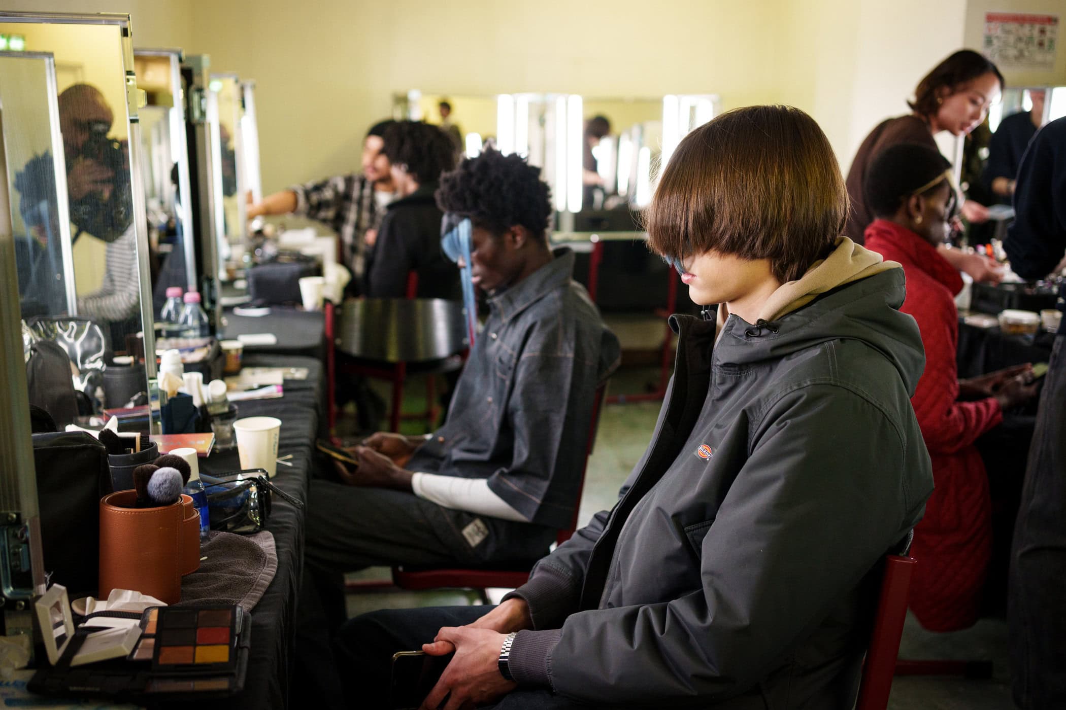 Kiko Kostadinov Fall 2026 Men’s Fashion Show Backstage